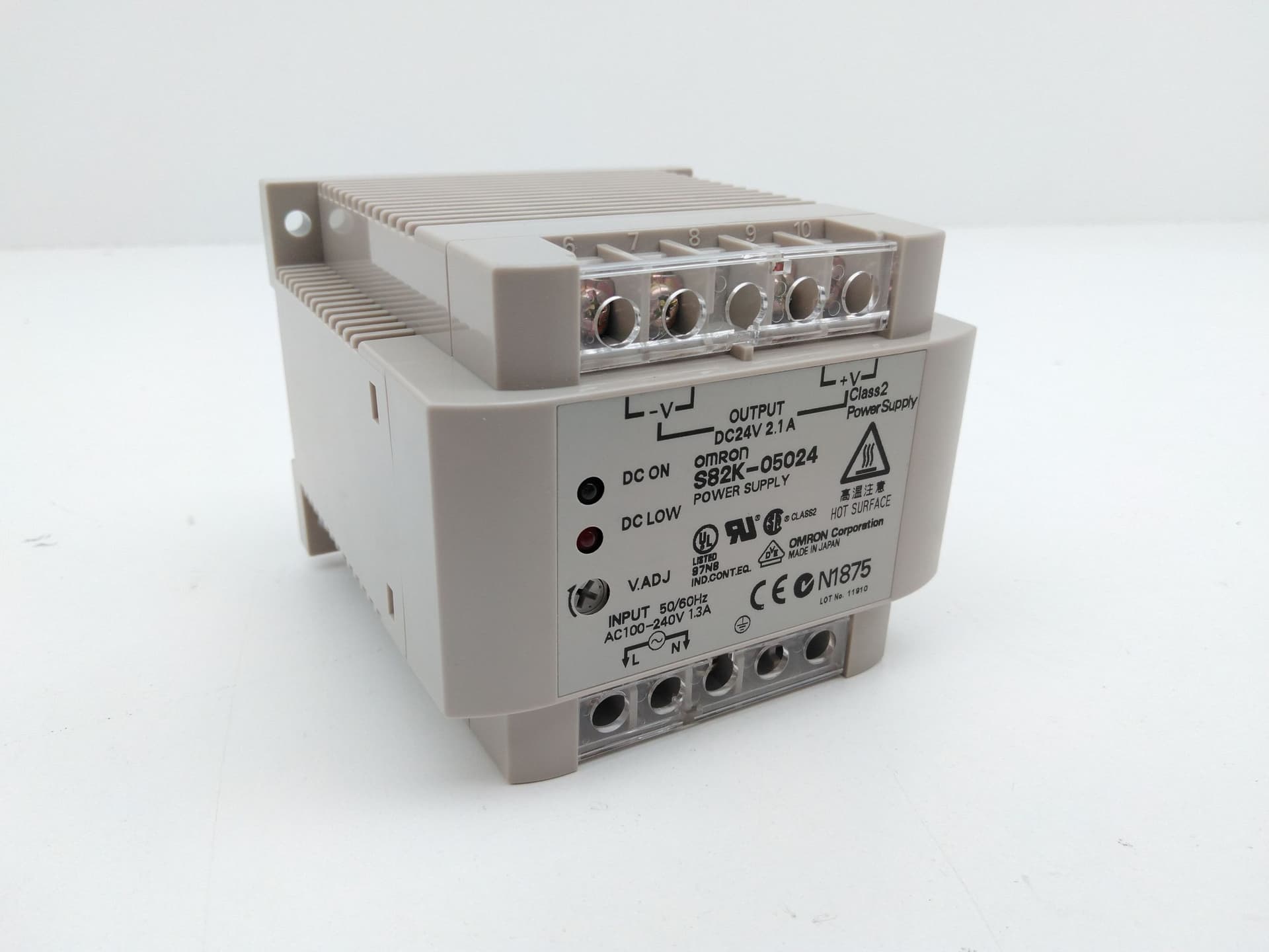 Omron S82K-05024 DIN Power Supply 24V, 2.1A