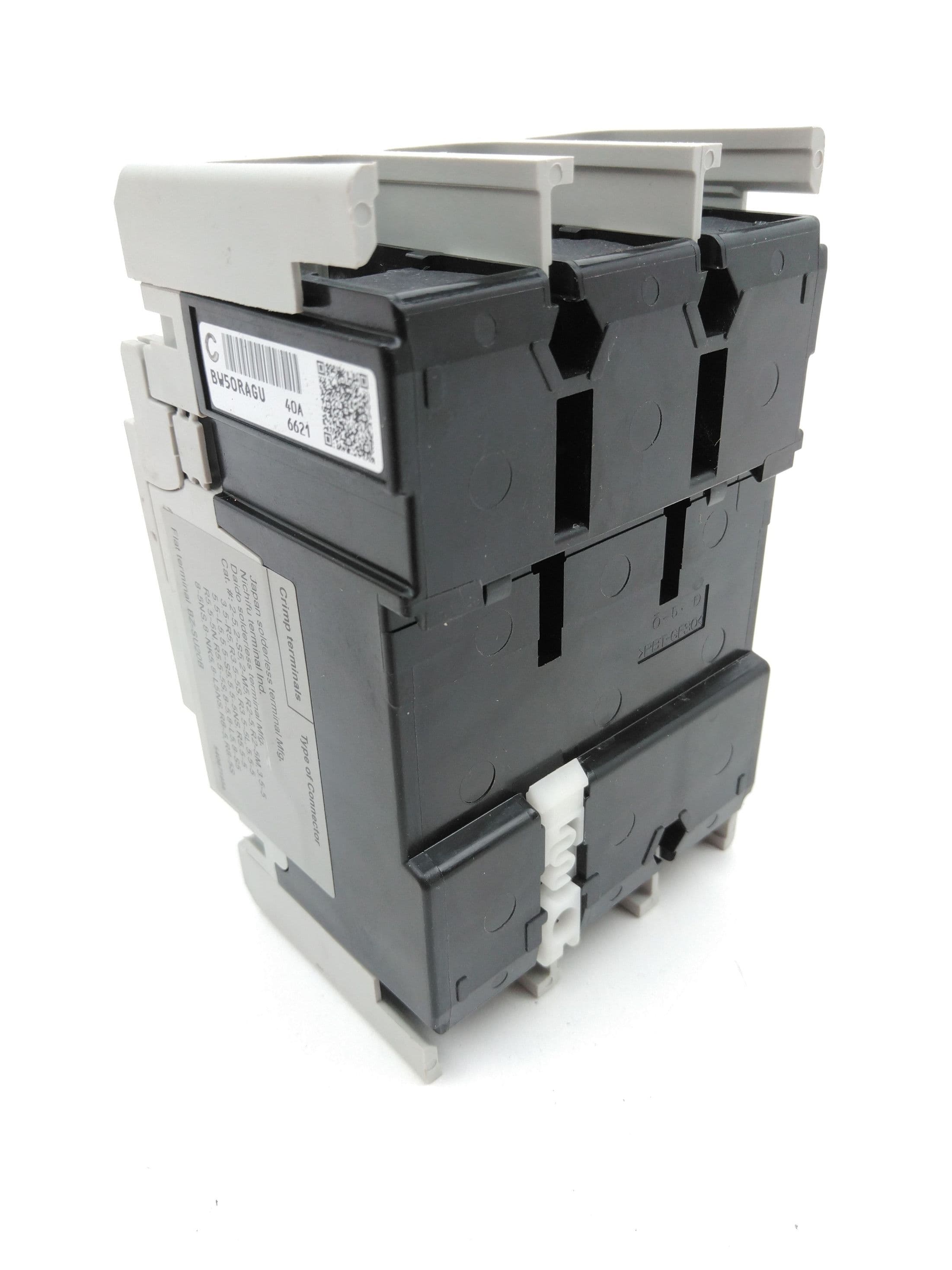 Fuji Electric BW50RAGU-3P040 Circuit Breaker 3P, 40A