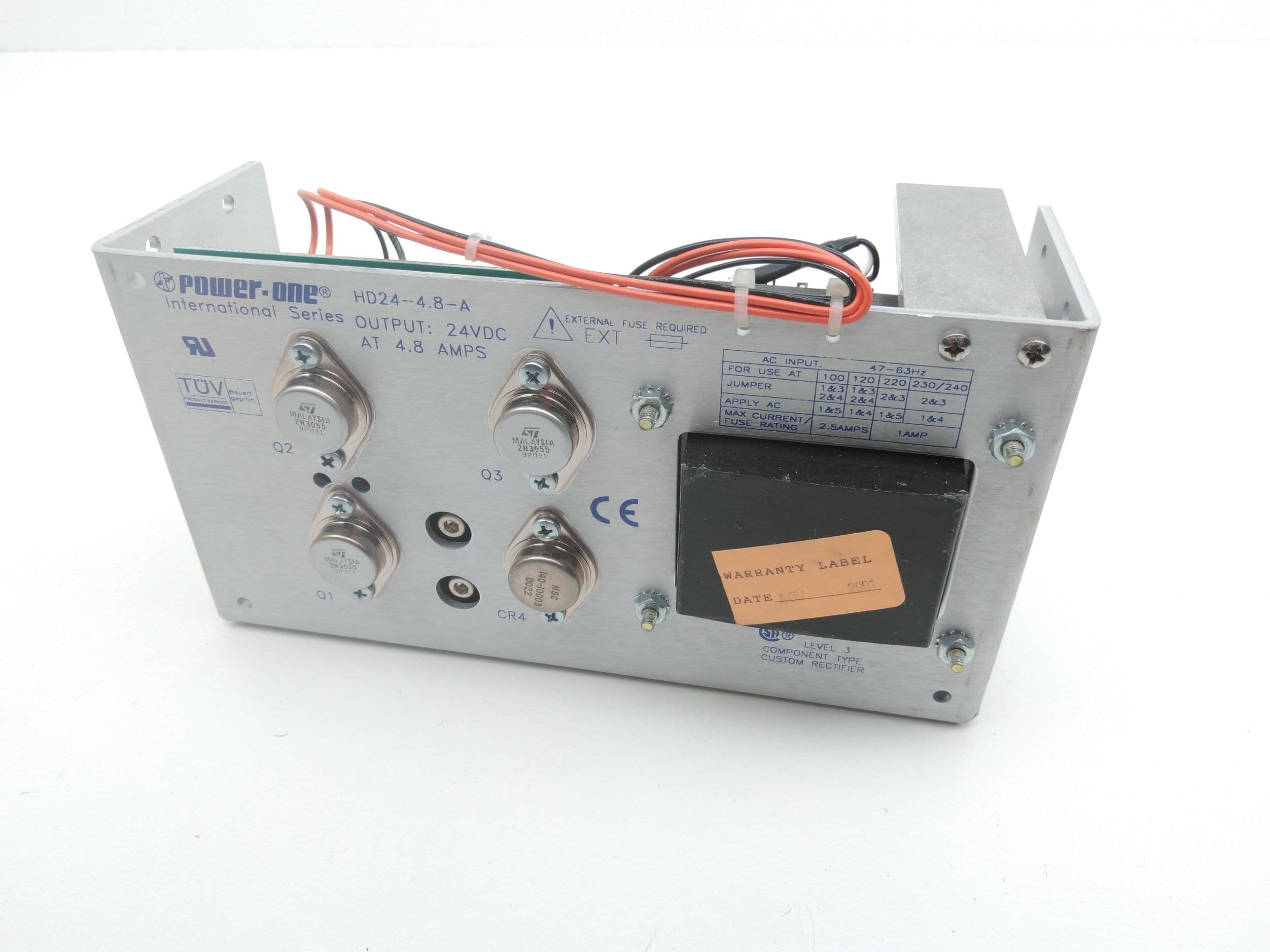 Power-One HD24-4.8-A Power Supply 24VDC, 4.8A