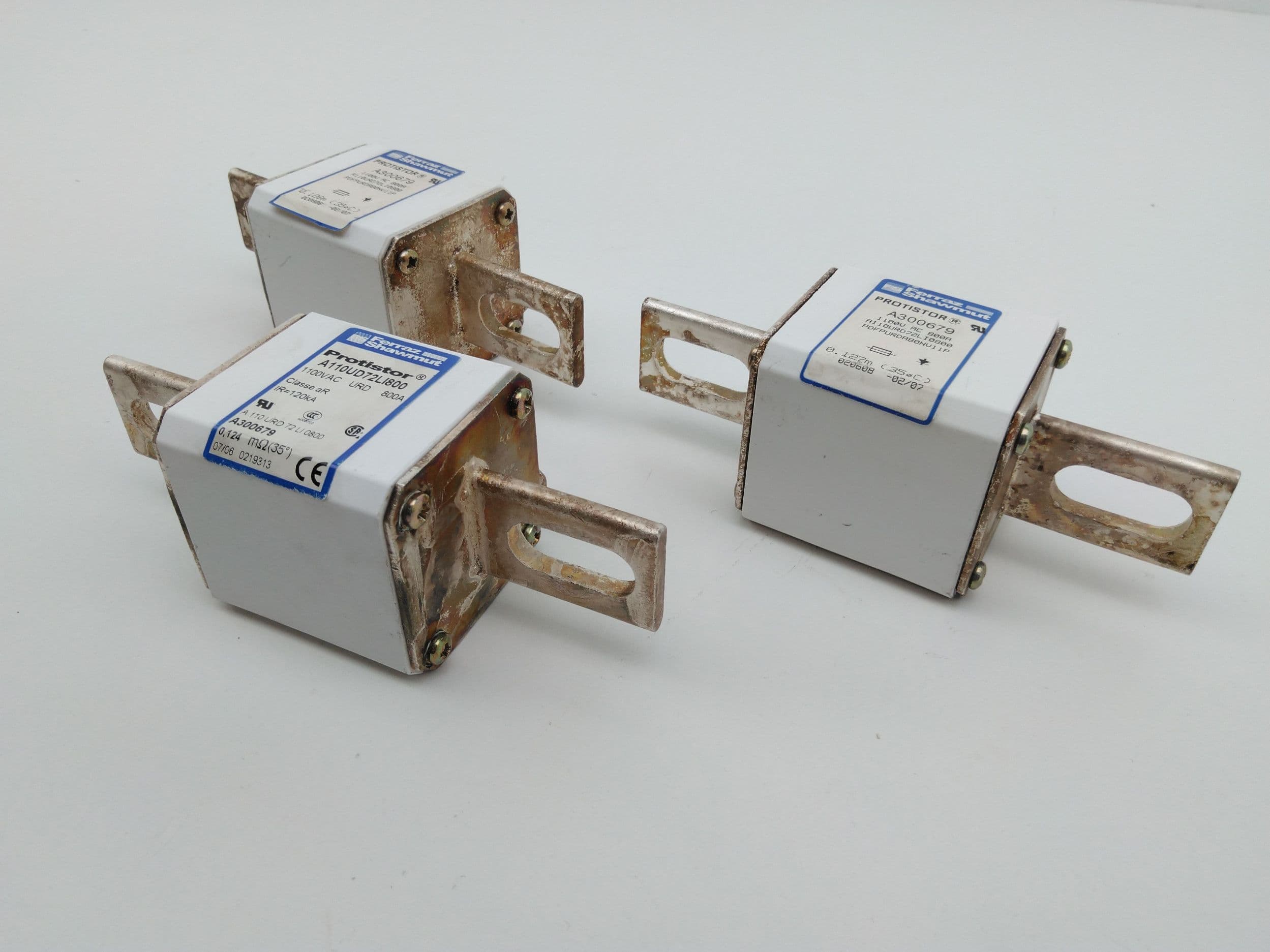 Ferraz Shawmut Protistor, A110UD72L1800, A300679 Fuse-Links 1100VAC, 800A