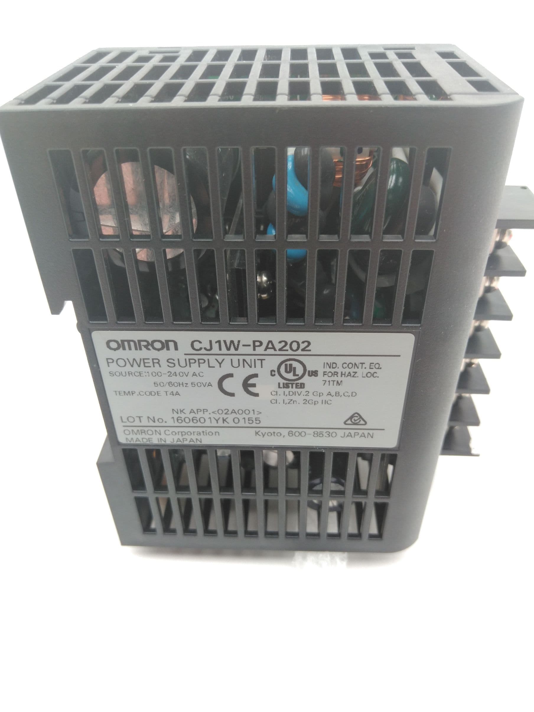 Omron CJ1W-PA202 Power Supply Unit, 100-240VAC