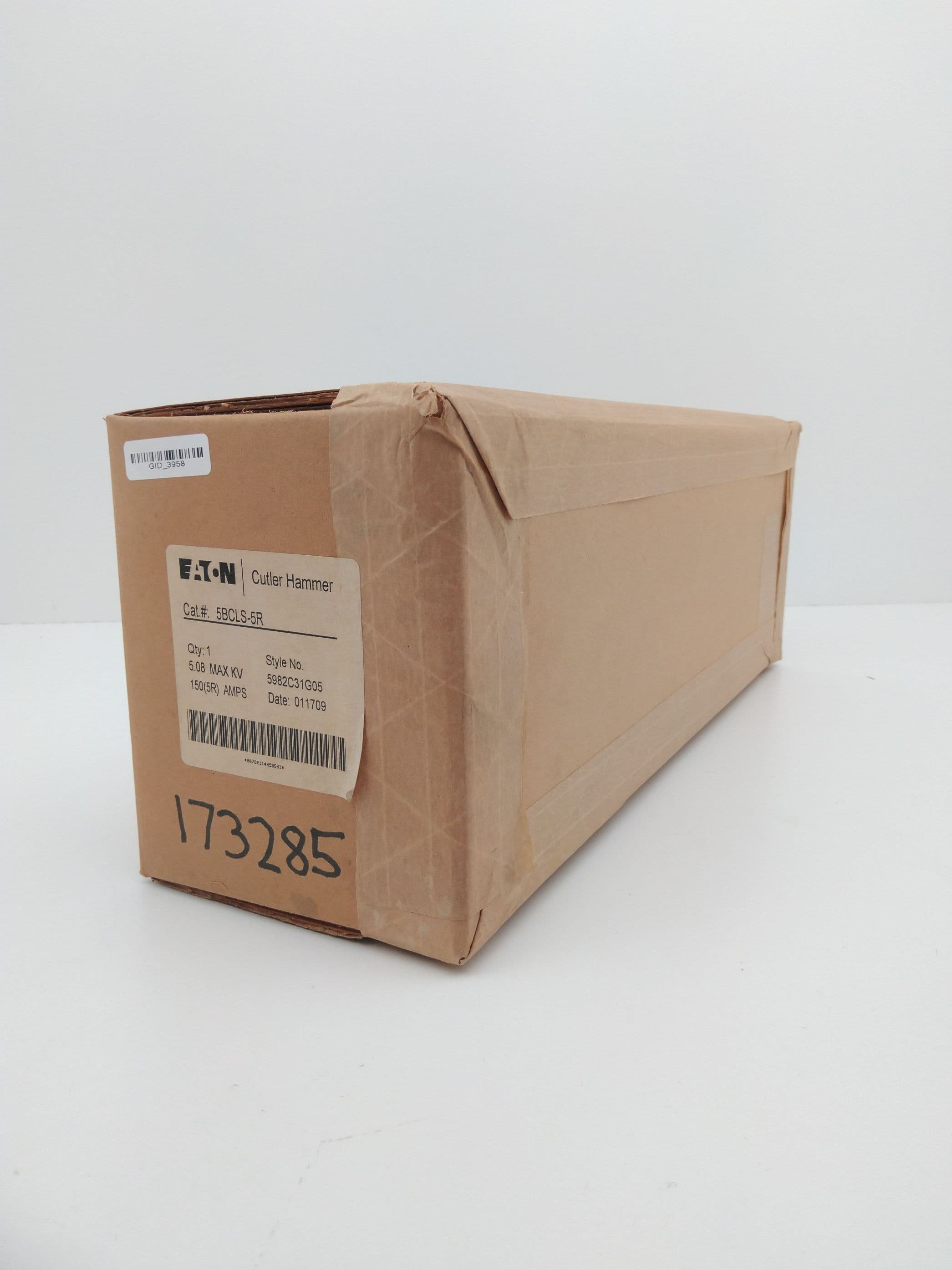 Eaton 5BCLS-5R Motor Circuit Current Limiting High Voltage Fuse, 5.08 KV, 150A