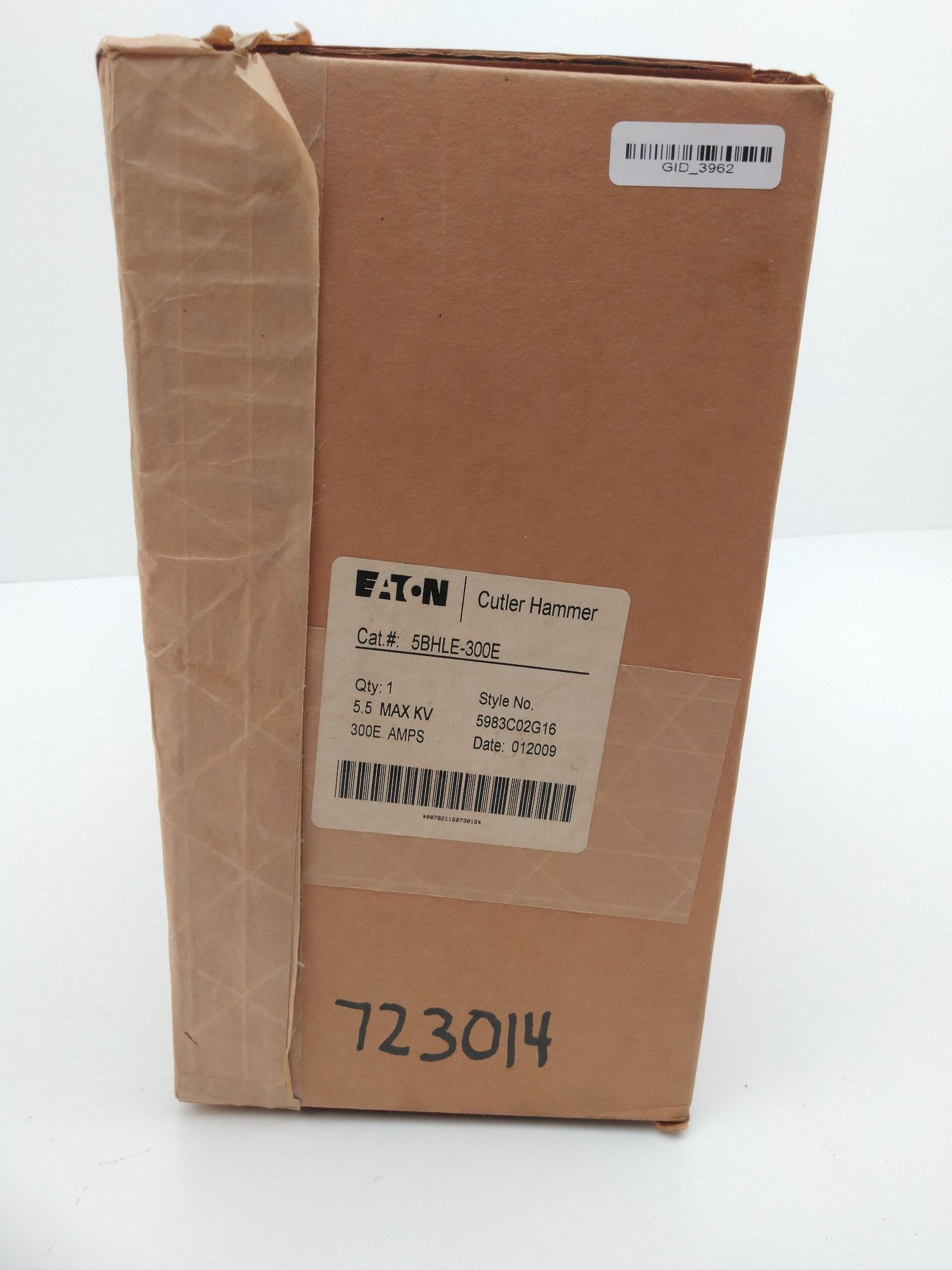 Eaton 5BHLE-300E Motor Circuit Current Limiting High Voltage Fuse, 5.5KV, 300EA