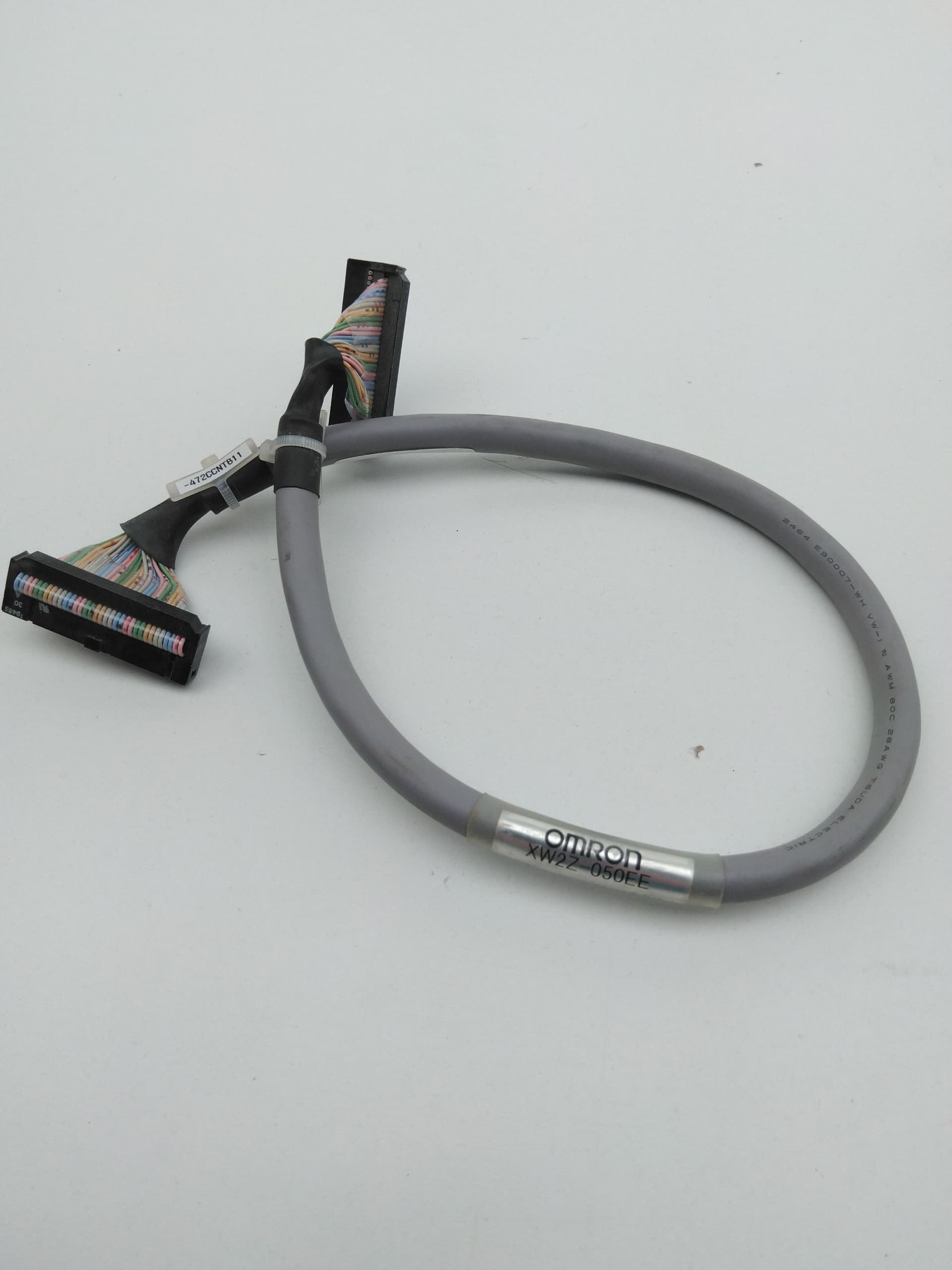 Omron XW2Z-050EE I/O Unit Cable, MIL 20-Pin, 2 Row, 0.5m