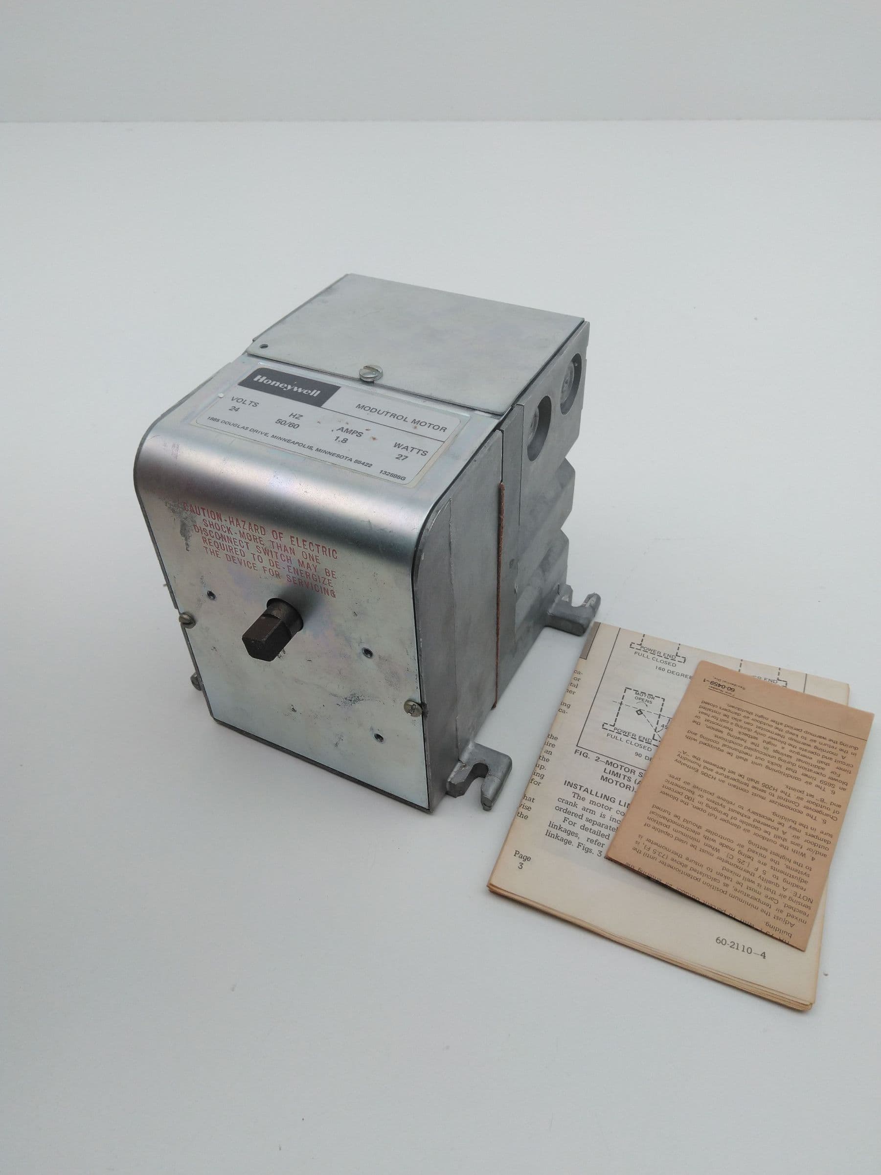 Honeywell M934A 1243 Modutrol Motor Valve / Damper Control 24V 50/60Hz 1.8A 27W