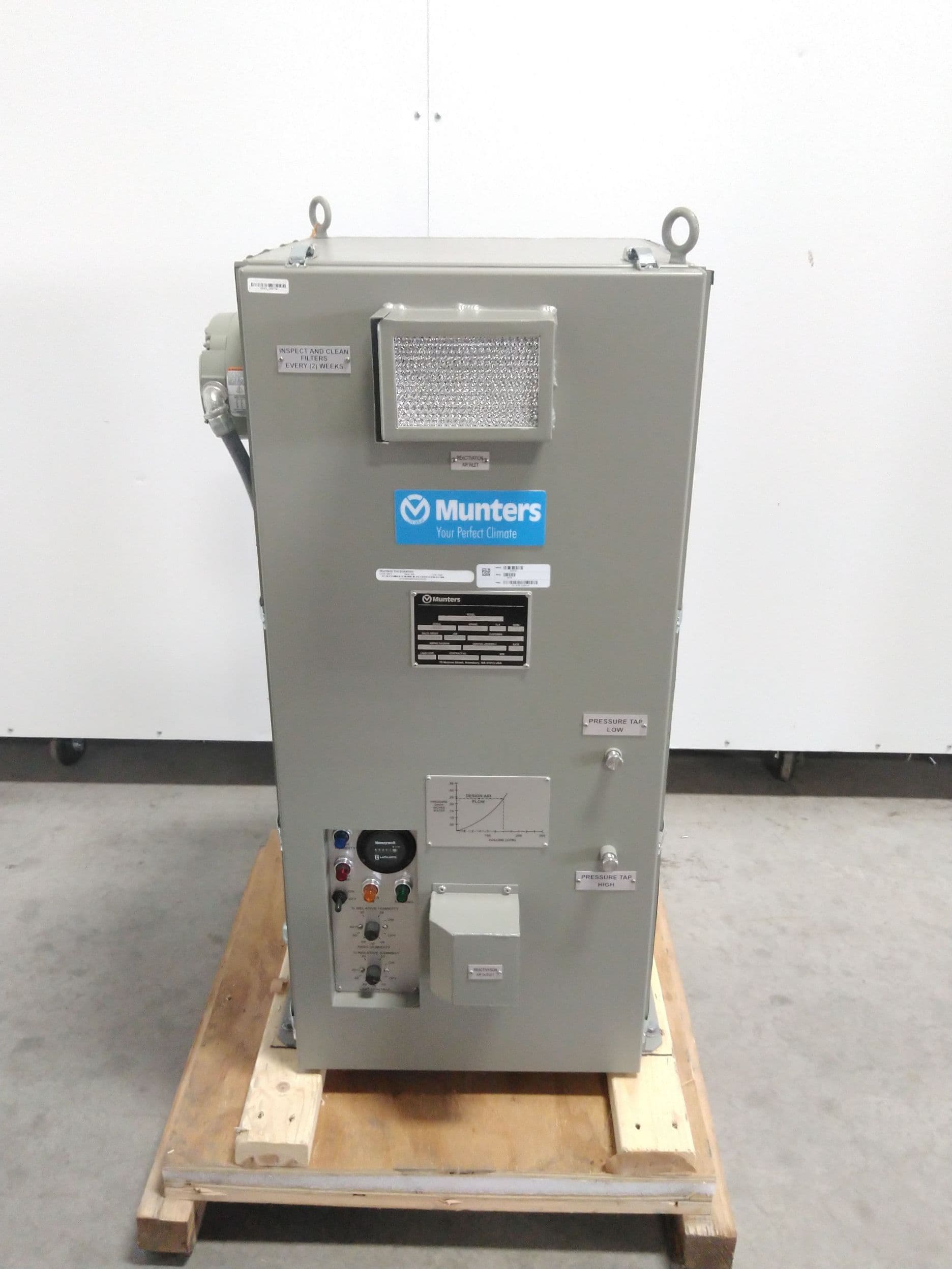 Munters/ Cargocaire Engineering GC-150 Industrial Dehumidifier 125-150 scfm