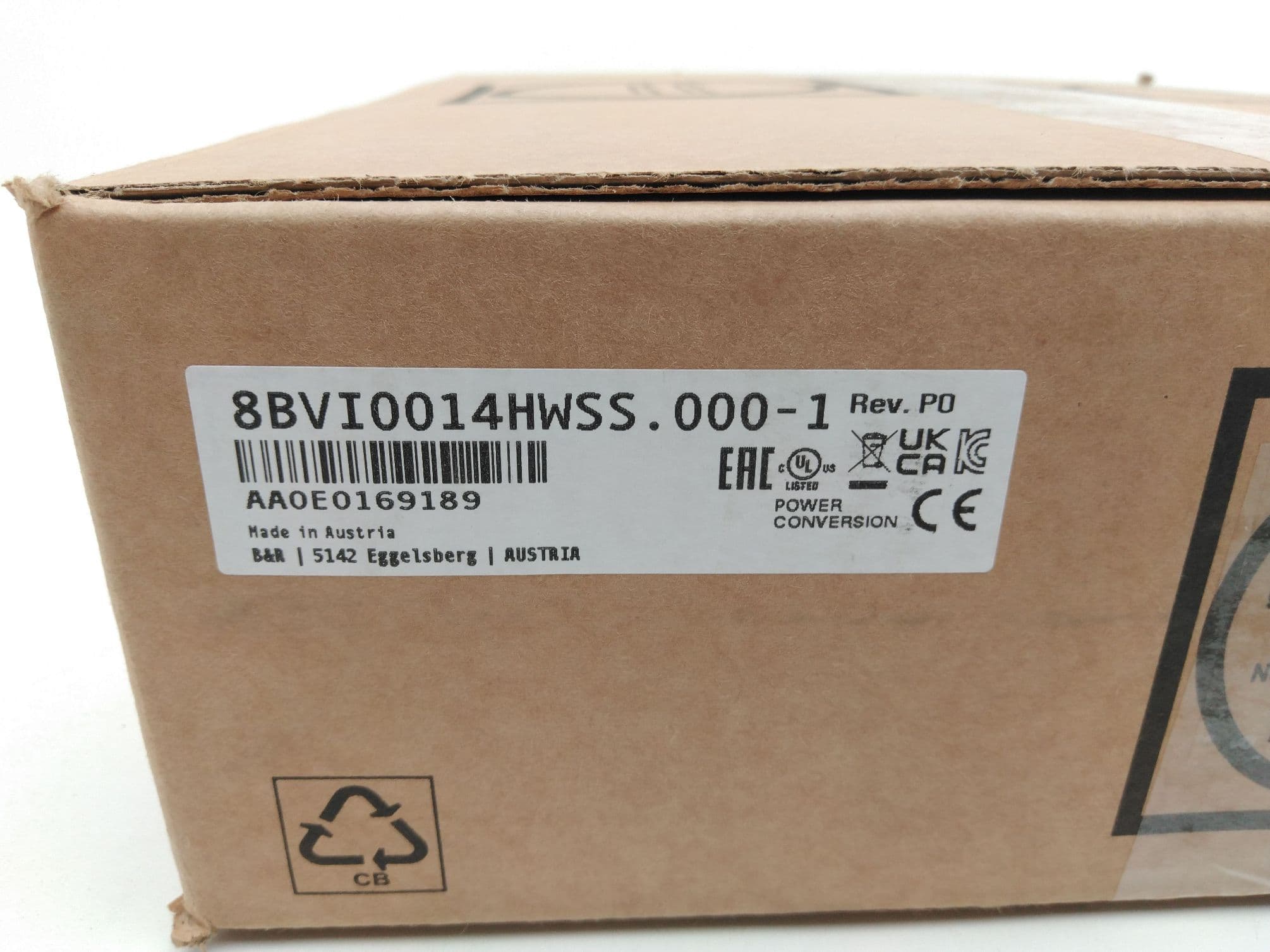 B&R 8BVI0014HWSS.000-1 Inverter Module 1.46KW 1.9A 24/25V 350MA RS485