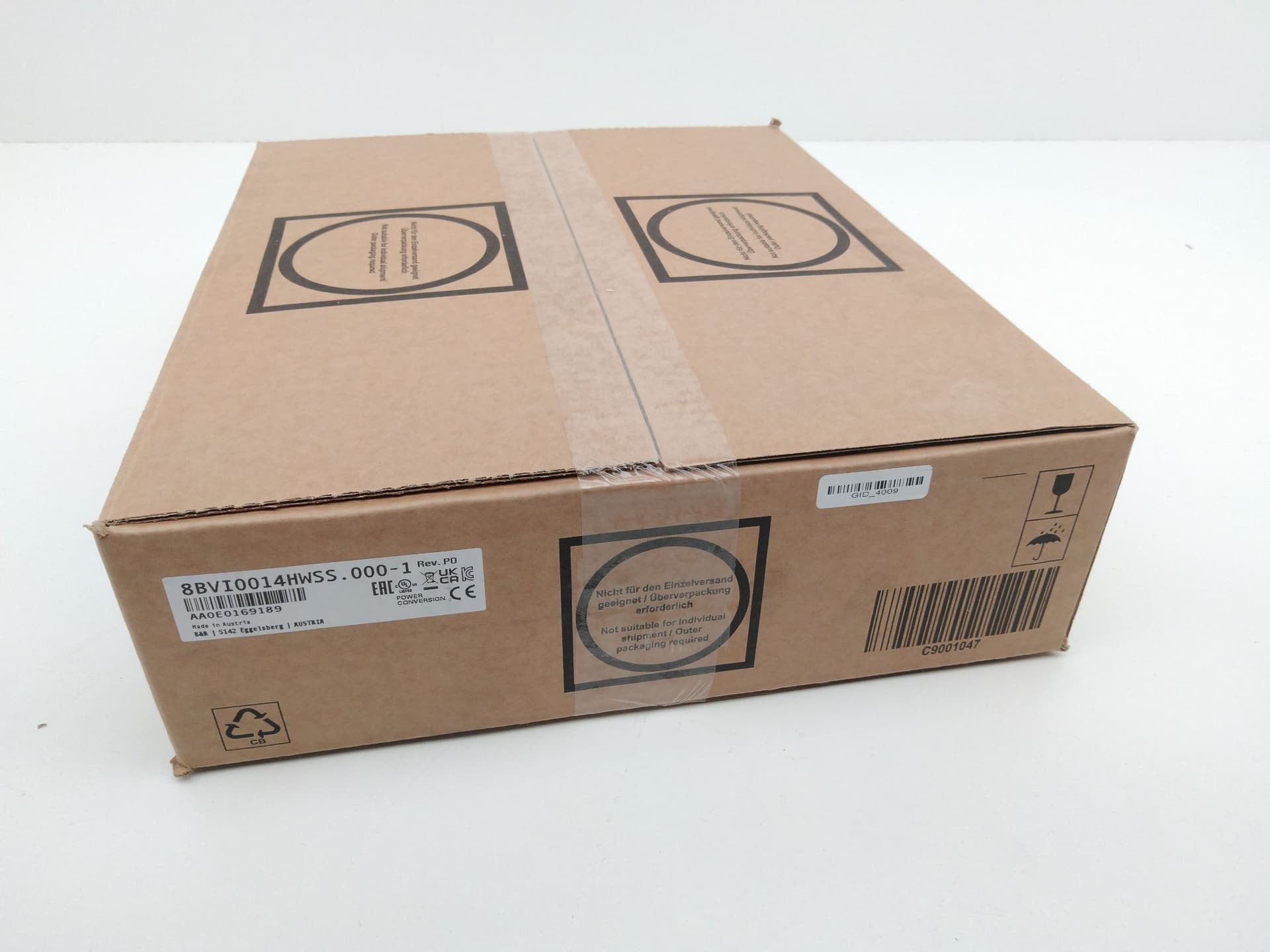 B&R 8BVI0014HWSS.000-1 Inverter Module 1.46KW 1.9A 24/25V 350MA RS485