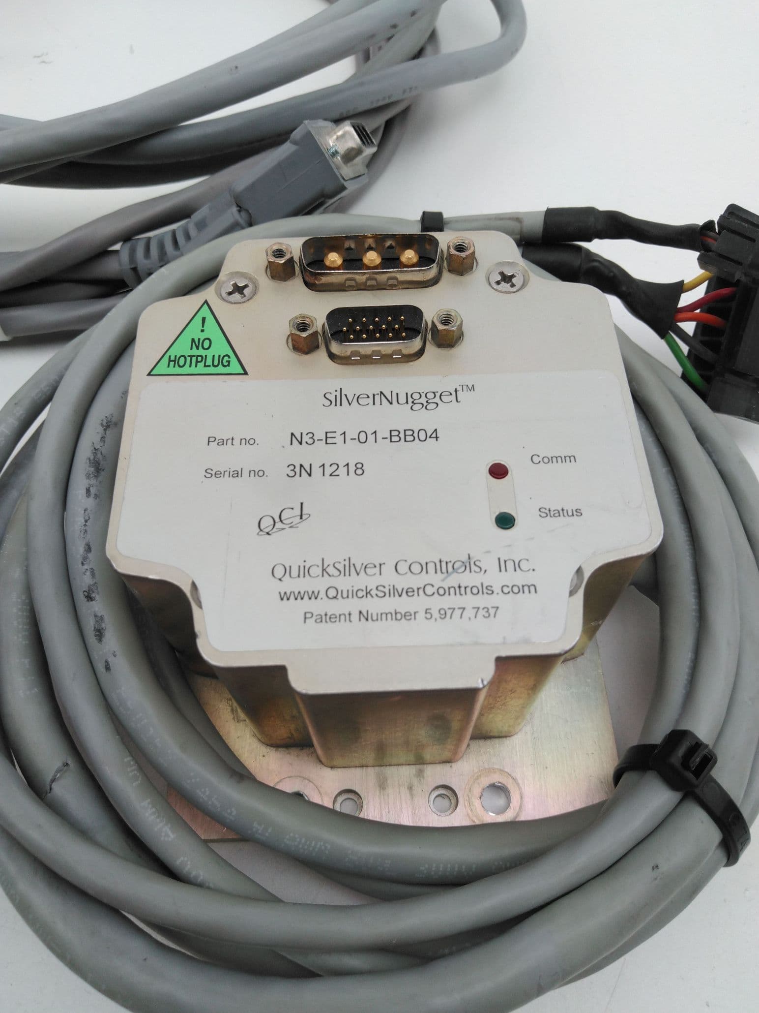 Quicksilver Controls, Inc. N3-E1-01-BB04, QCI-M34HC-1-0B0BBB Servomotor/Control