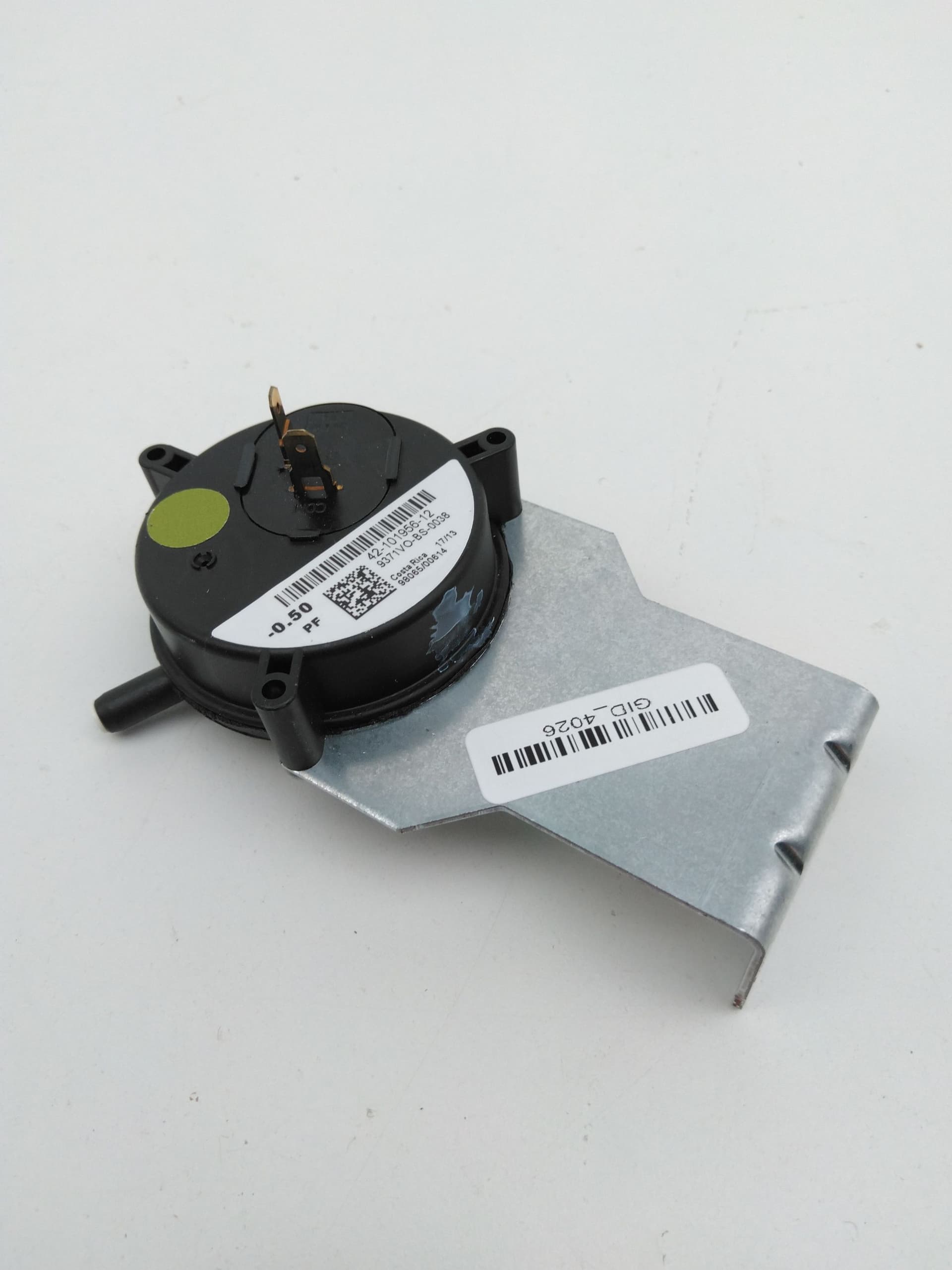 Rheem 42-101956-12 Pressure Switch,-0.50" WC SPST