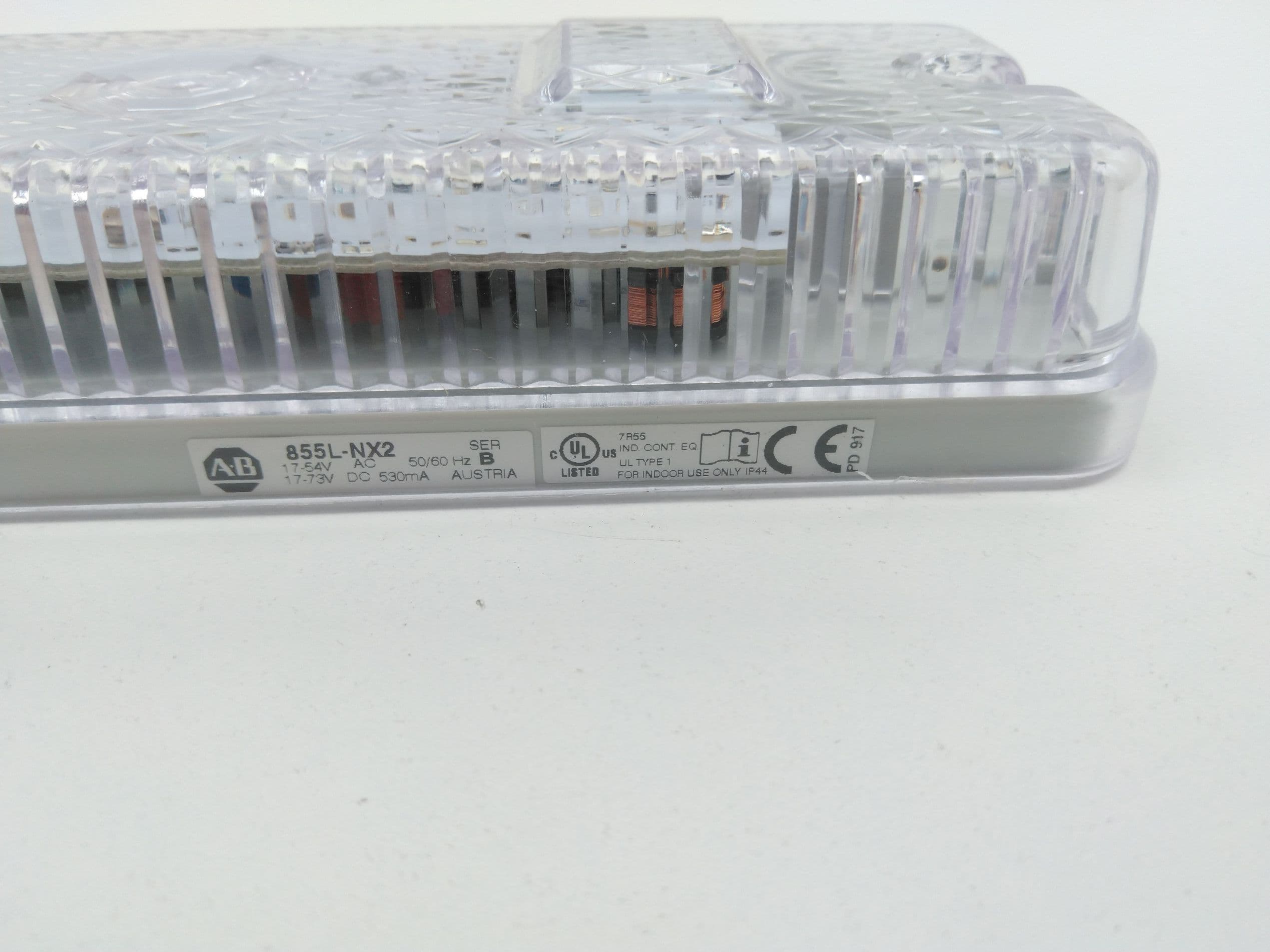 Allen-Bradley 855L-NX2 16” Panel Light Bar Ser B, 17-54VAC 17-73VDC 530mA