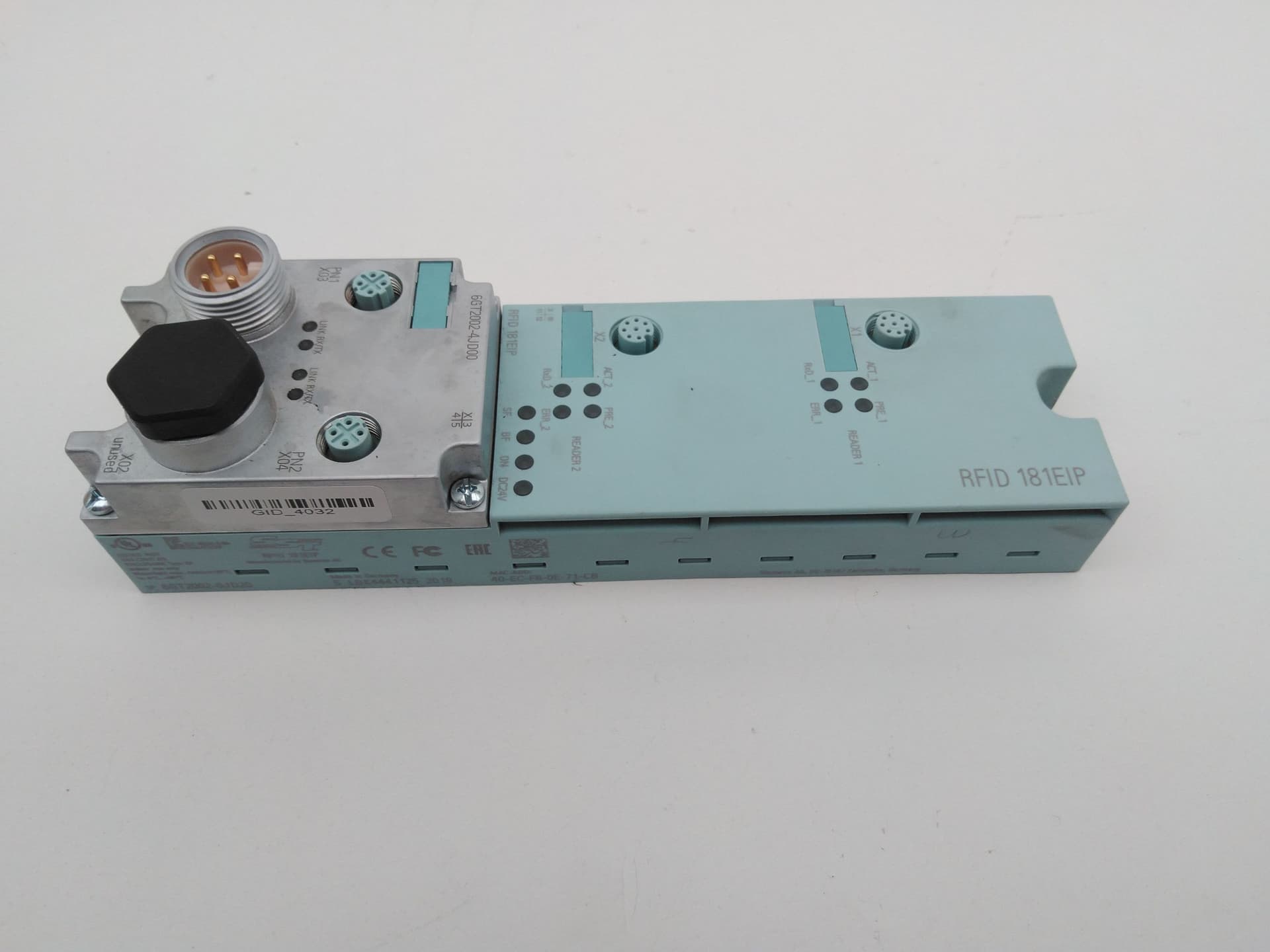Siemens 6GT2002-0JD20 RFID Communication Module 6GT2002-4JD00 Connecting Block