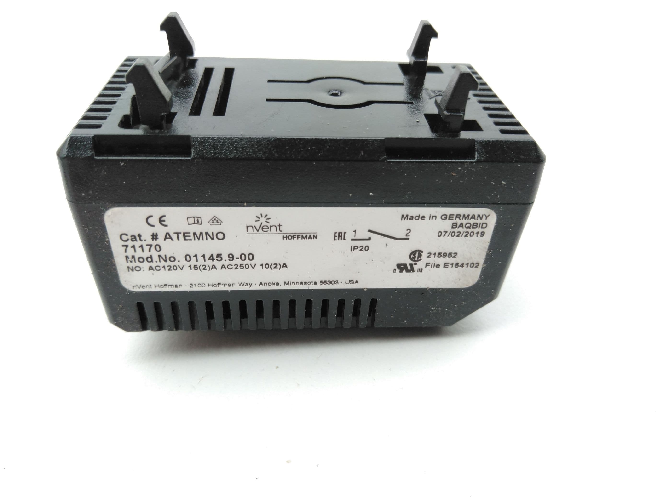 nVent Hoffman ATEMNO Temperature Control Switch 01145.9-00