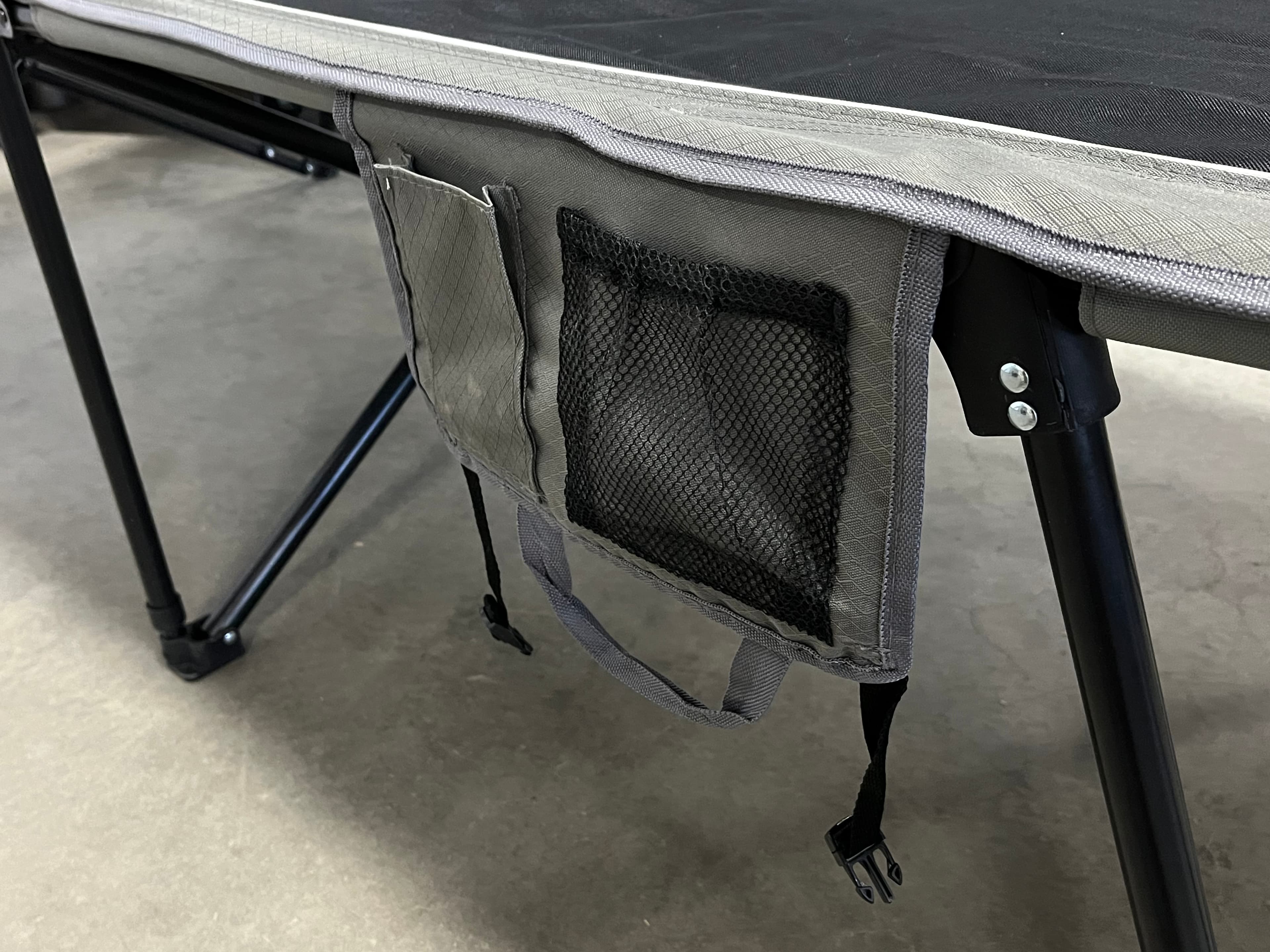 Kamp-Rite Oversize Kwik-Cot Portable Folding Camping Cot 84″L 33″W 22″H 350LB