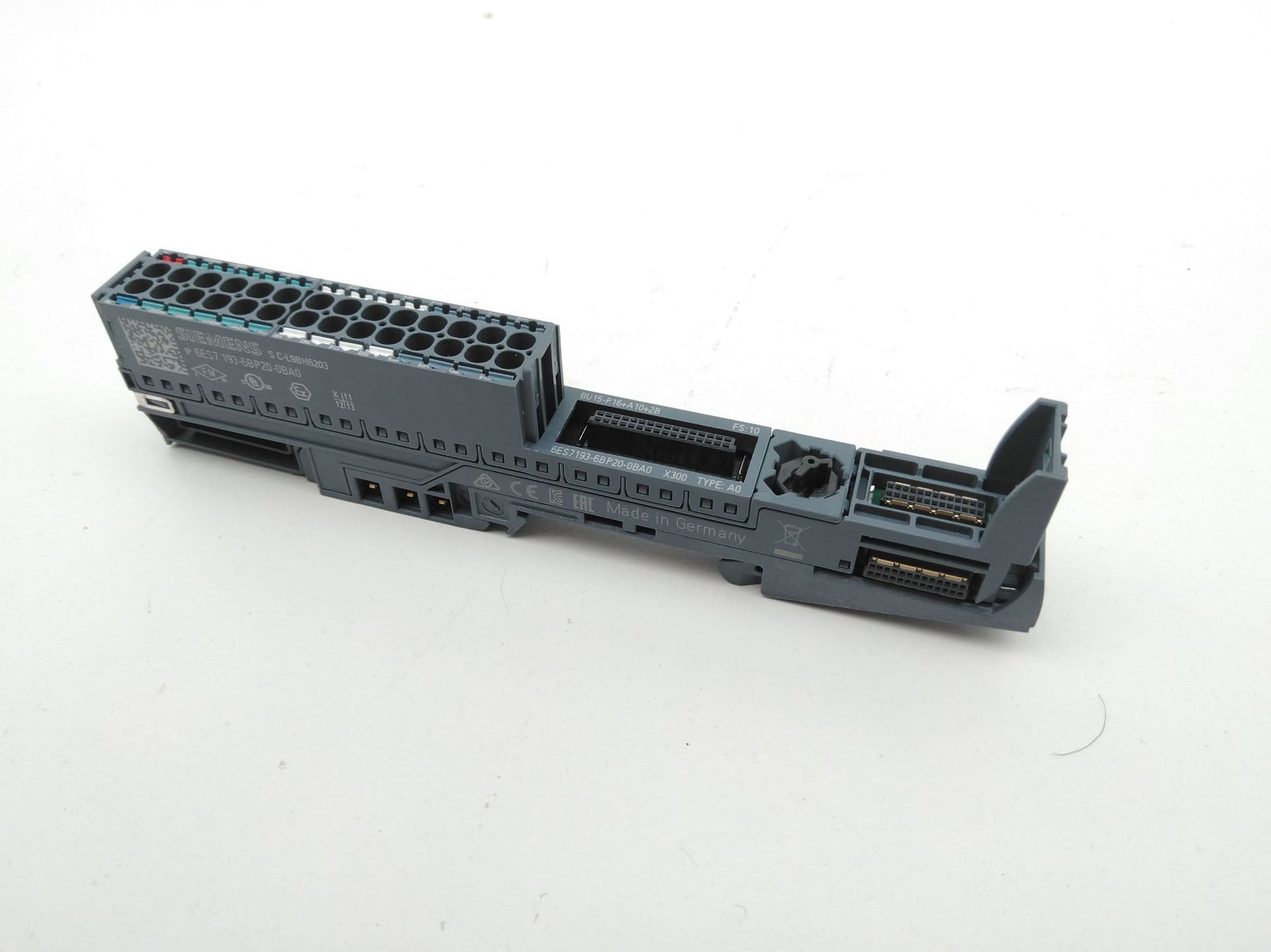 Siemens 6ES7193-6BP20-0BA0 Base Unit, SIMATIC ET 200SP