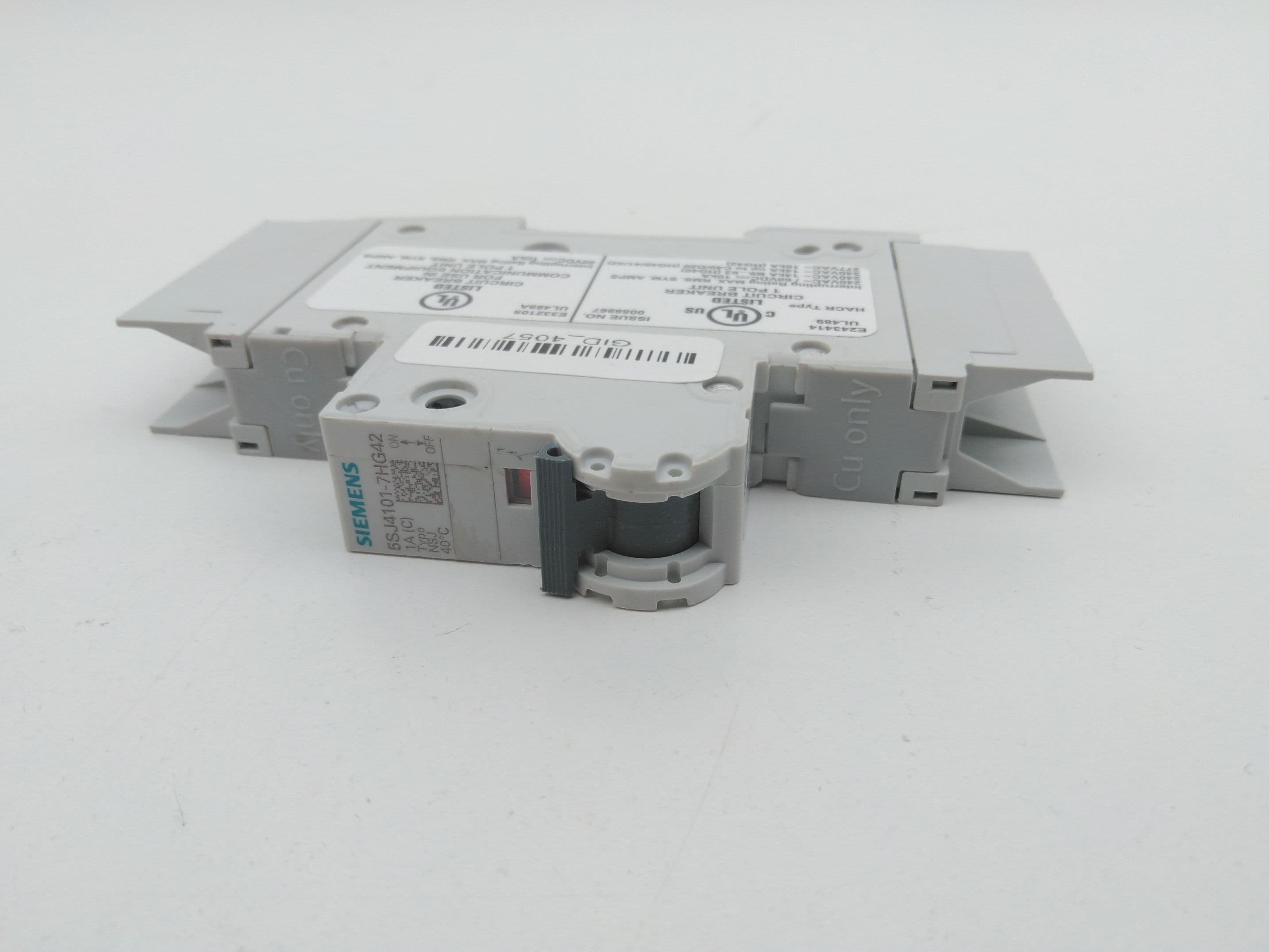Siemens 5SJ4101-7HG42 Miniature Circuit Breaker 1P 277V 1A
