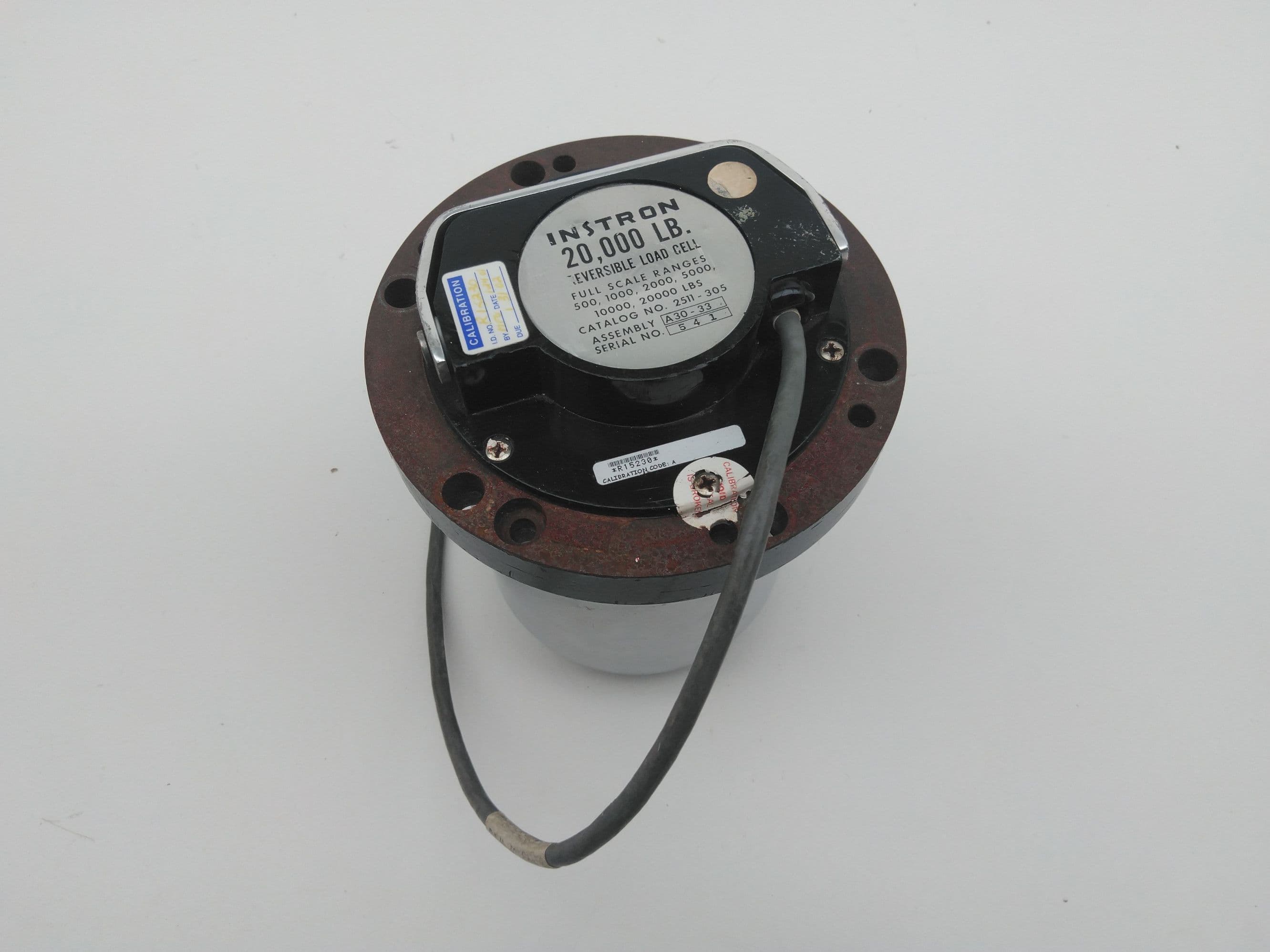 Instron 2511-305 20,000lb reversible load cell