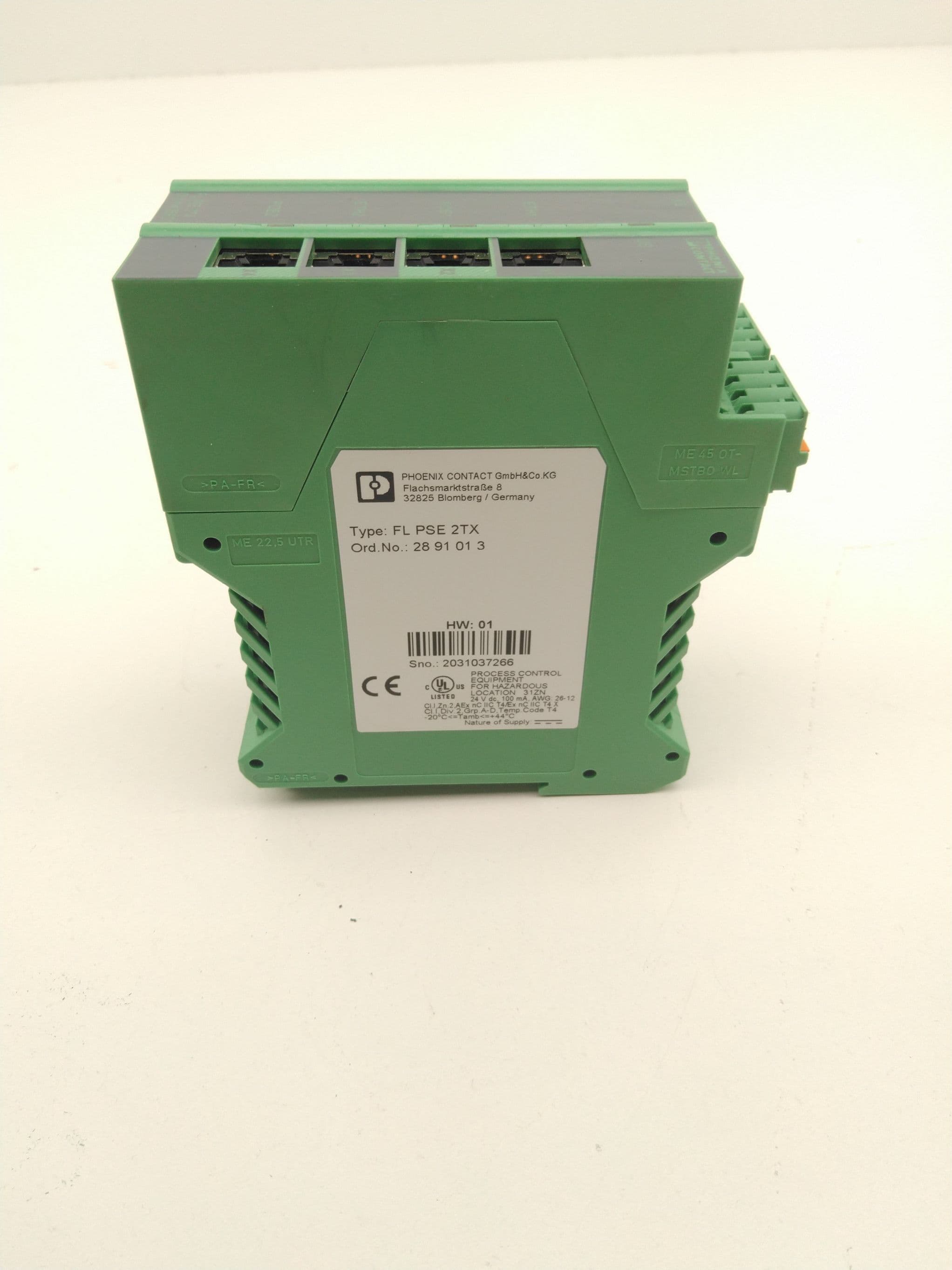 Phoenix Contact FL PSE 2TX Ethernet Module, 2891013
