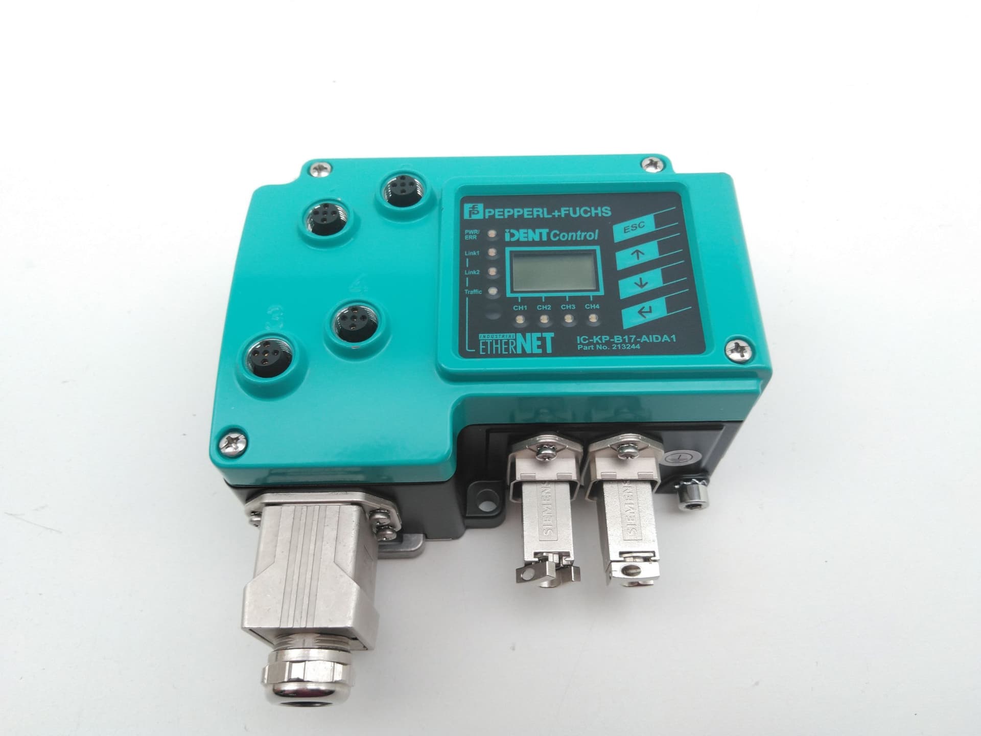 Pepperl+Fuchs IC-KP-B17-AIDA1 RFID Evaluation IDENT Control Unit, 213244