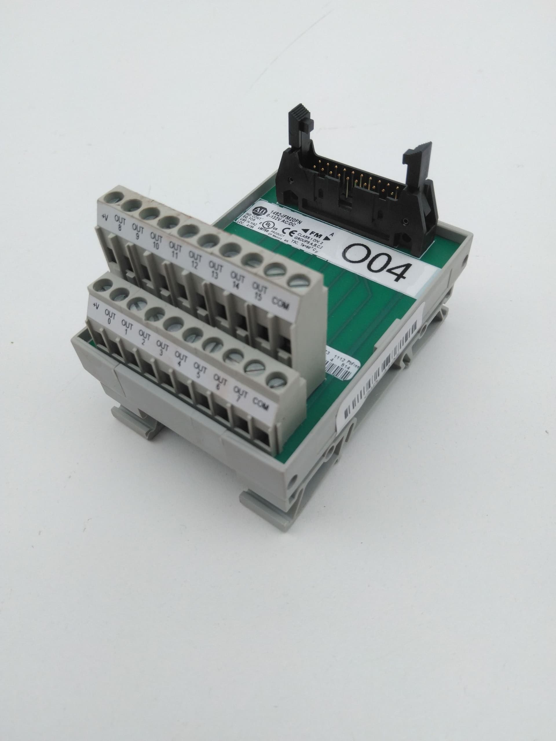 Allen-Bradley 1492-IFM20FN Digital IFM Feed-Through 132VAC/DC 20P Narrow Ser A