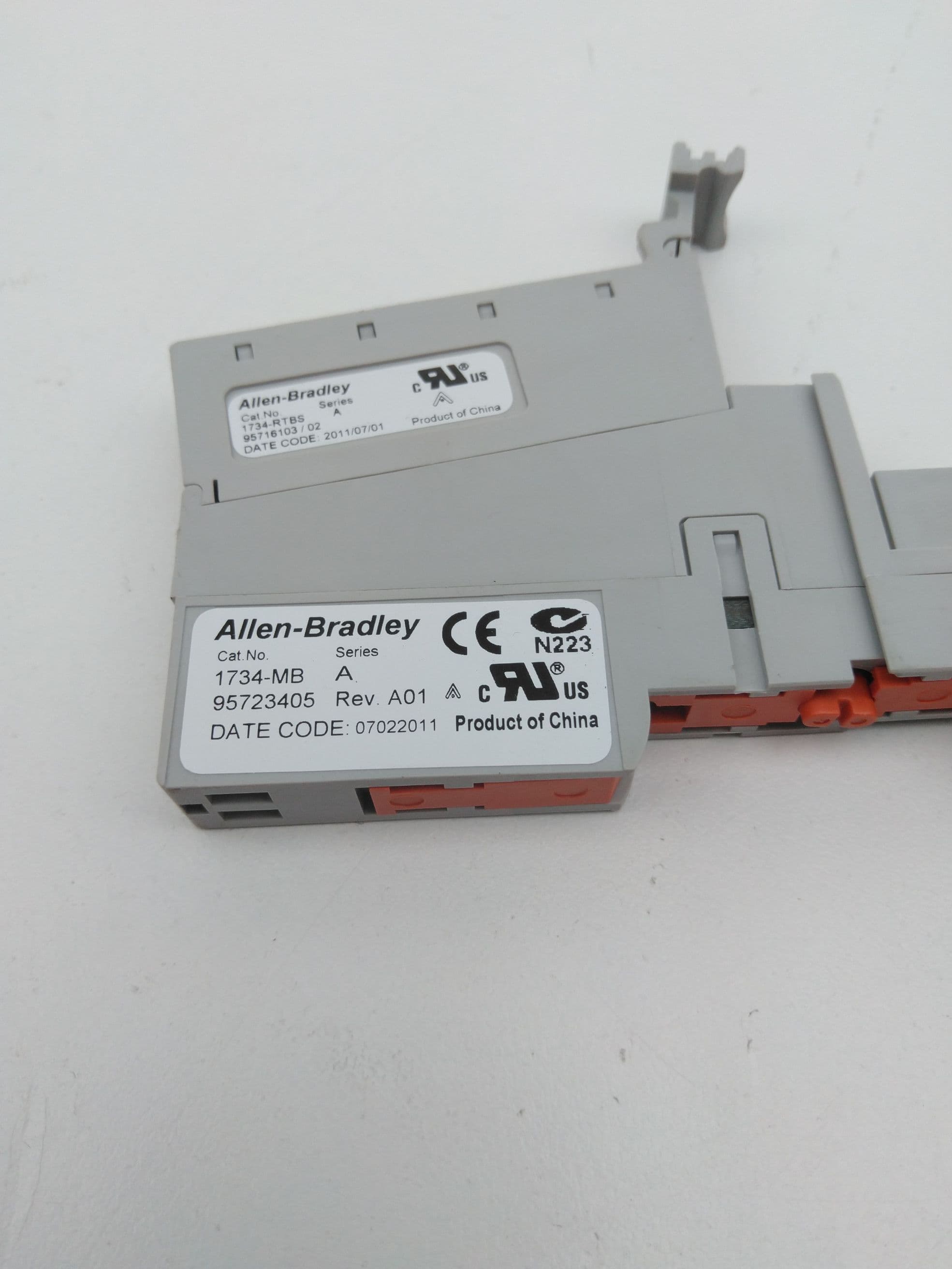 Allen-Bradley 1734-MB Point I/O Mounting Base w/ 1734-RTBS Terminal Block Ser A