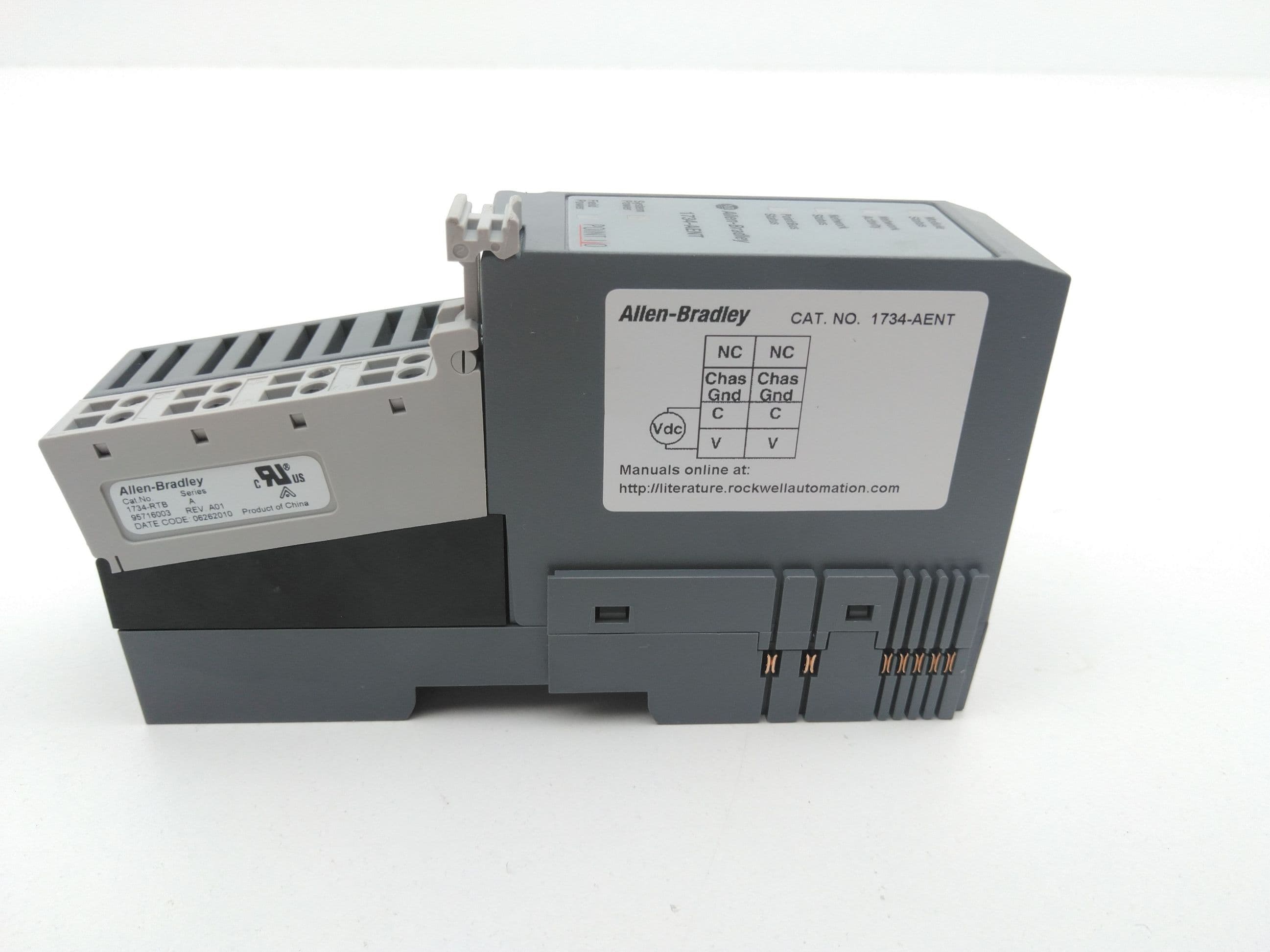 Allen-Bradley 1734-AENT EtherNet/IP TP Media I/O Adapter 24VDC, Series A