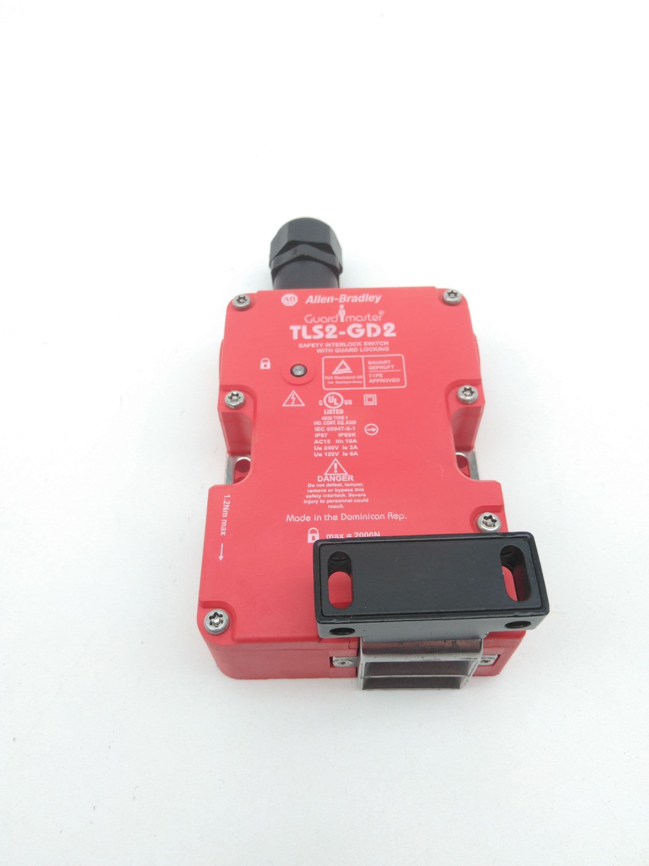 Allen-Bradley 440G-T27177 TLS2-GD2 Safety Interlock Switch with Guard Locking