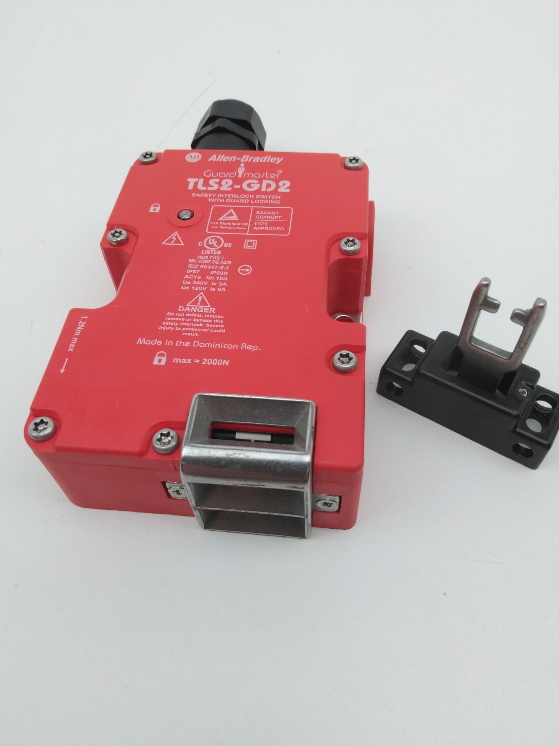 Allen-Bradley 440G-T27177 TLS2-GD2 Safety Interlock Switch with Guard Locking