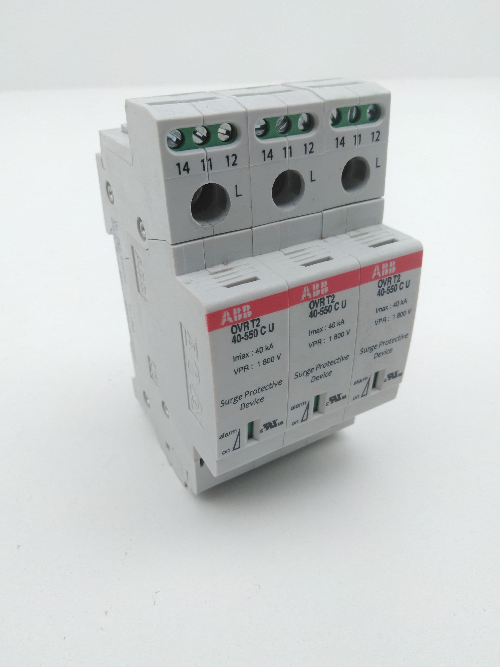 ABB OVR T2 3L 40-550 P TS U Surge Protective Device, 2CTB802345R3300