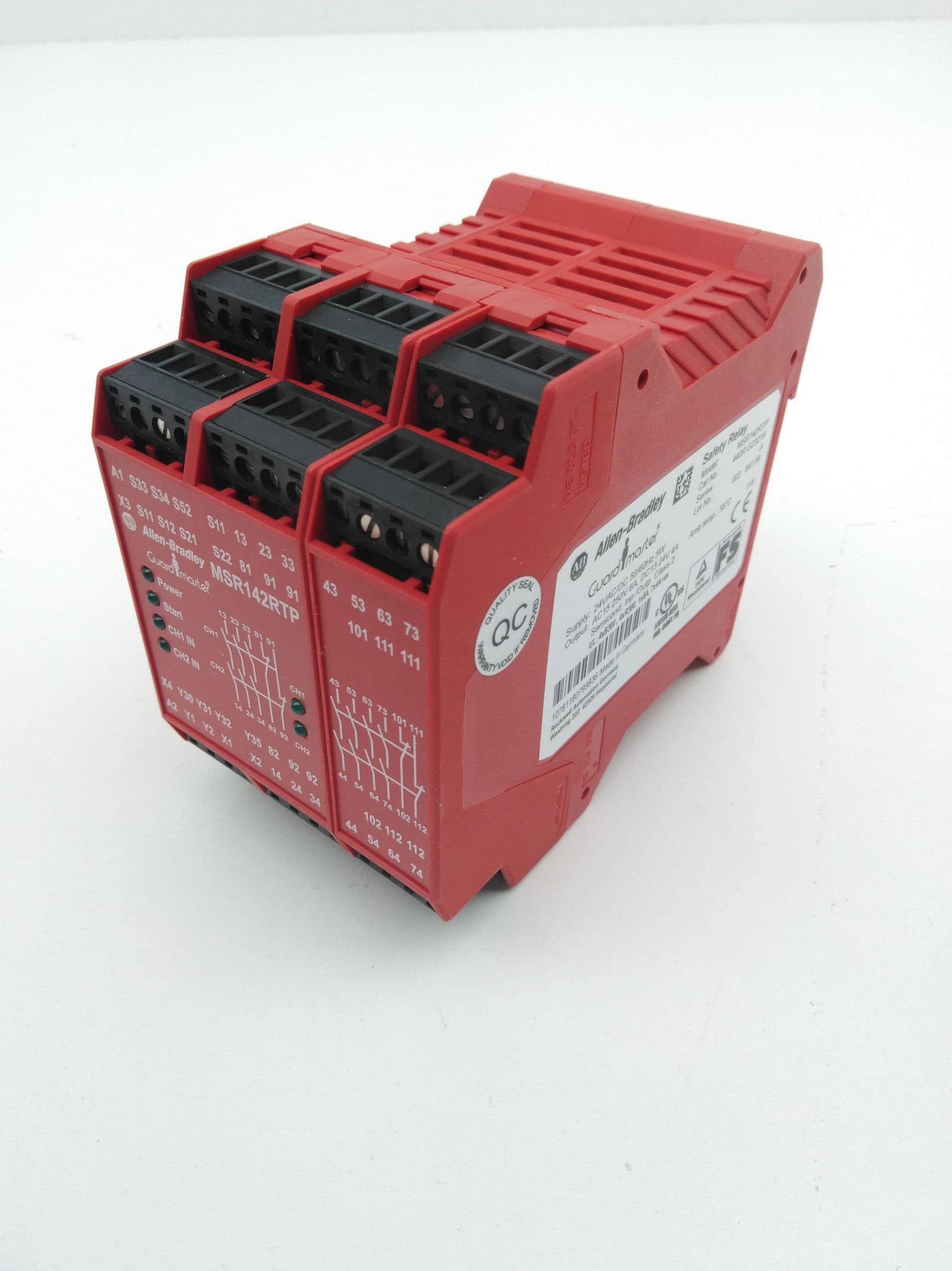 Allen-Bradley MSR142RTP (440R-G32316) Ser A Safety Relay