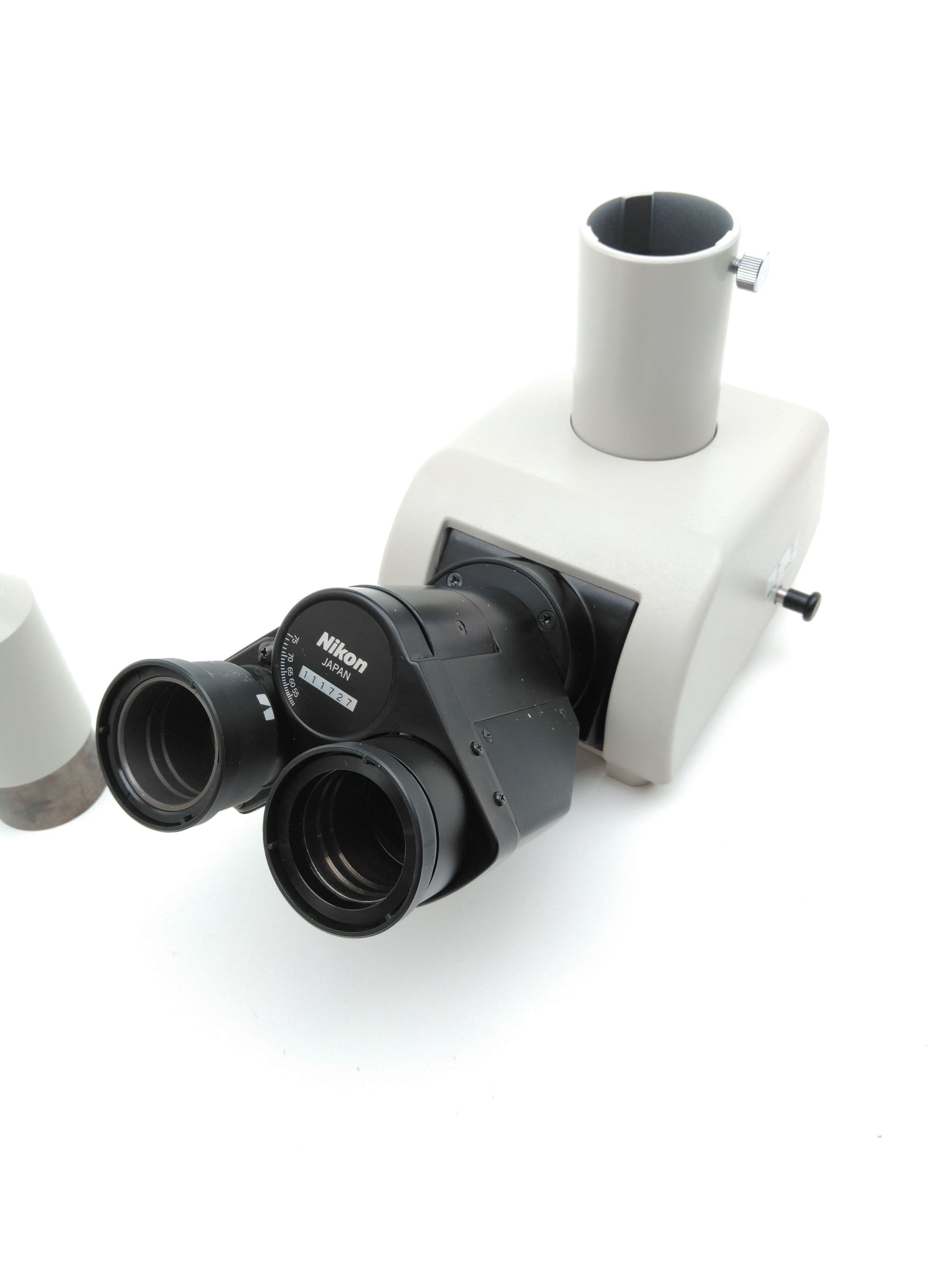 Nikon Trinocular Head with CCD Camera Mount and TV Relay Lens