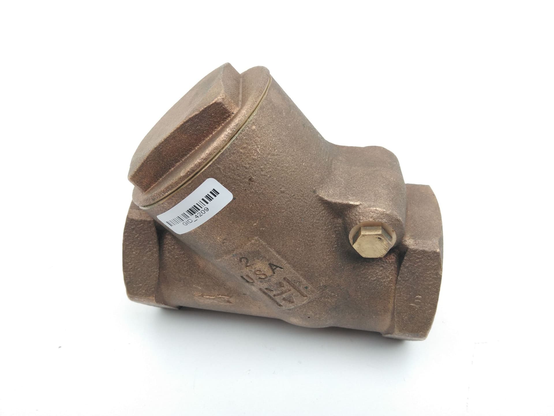 Milwaukee 508-200 Check Valve, Bronze, 2"FNPT, 200SWP. 400WOG