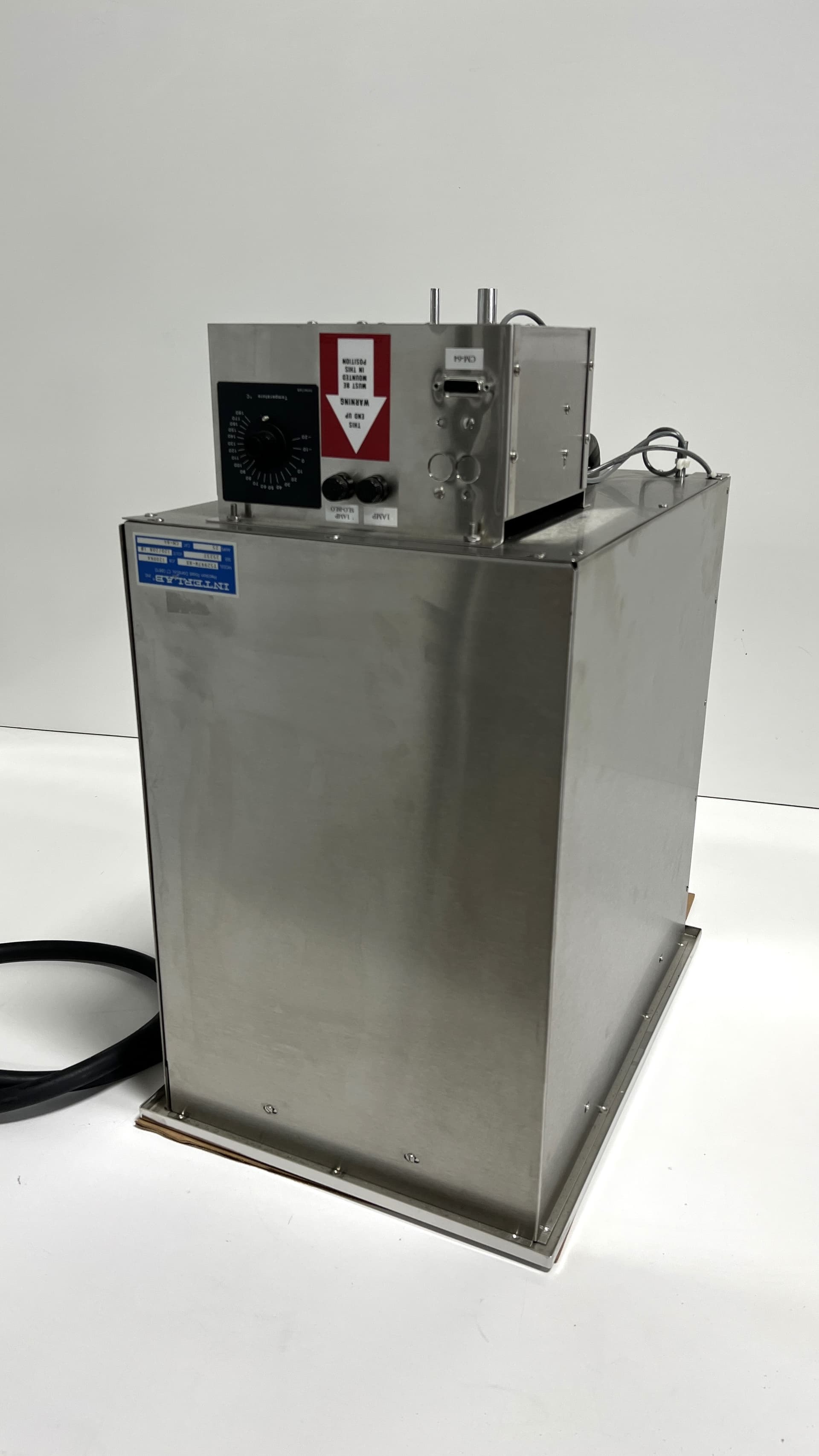 Interlab T52997W-HX Tank--Heated--Polished Stainless Steel, Deck Mount