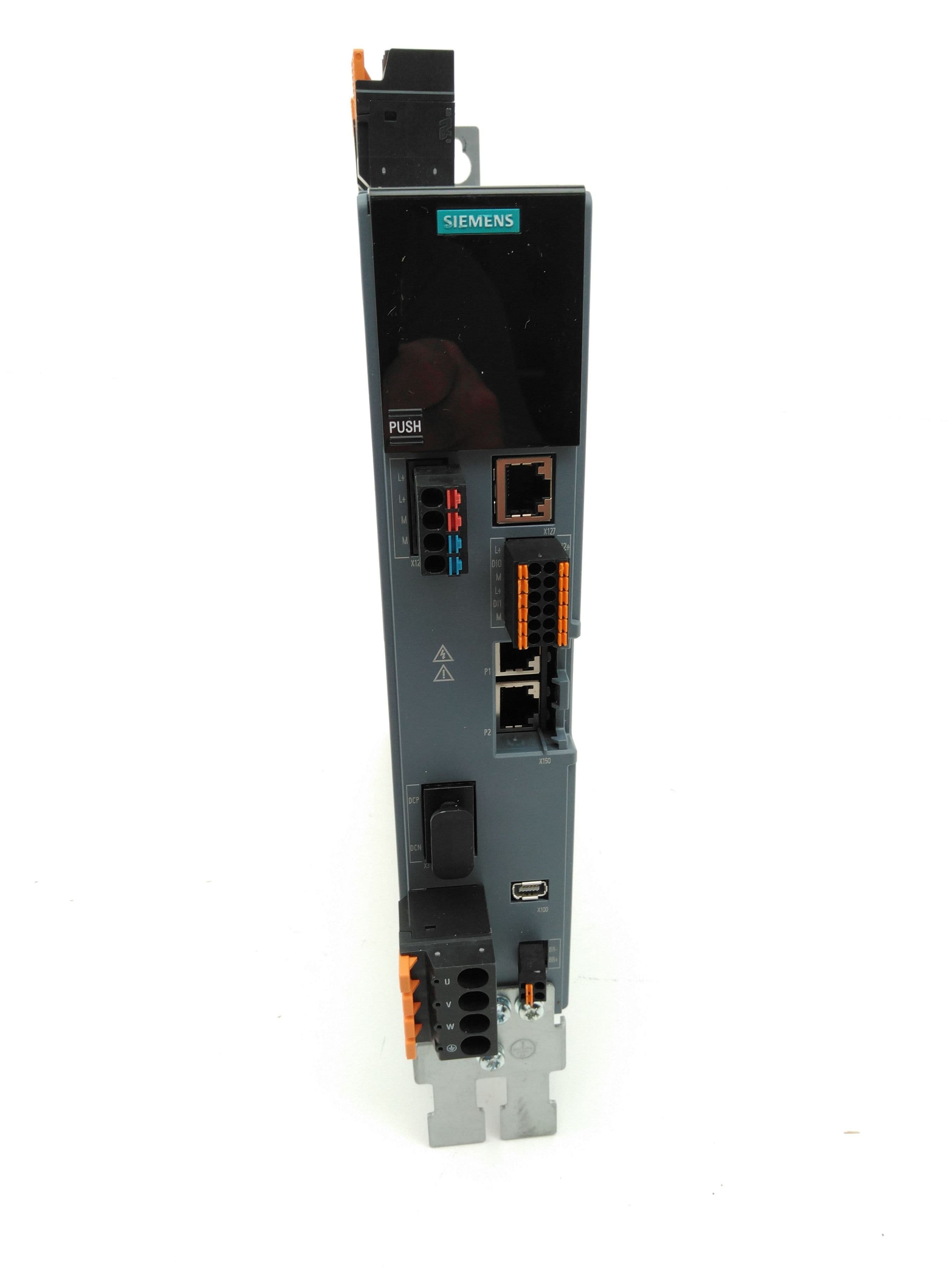 Siemens 6SL3210-5HE10-8UF0 SINAMICS S210 Servo Drive 200-480V, 1.6A, 3Ph, 0.4KW