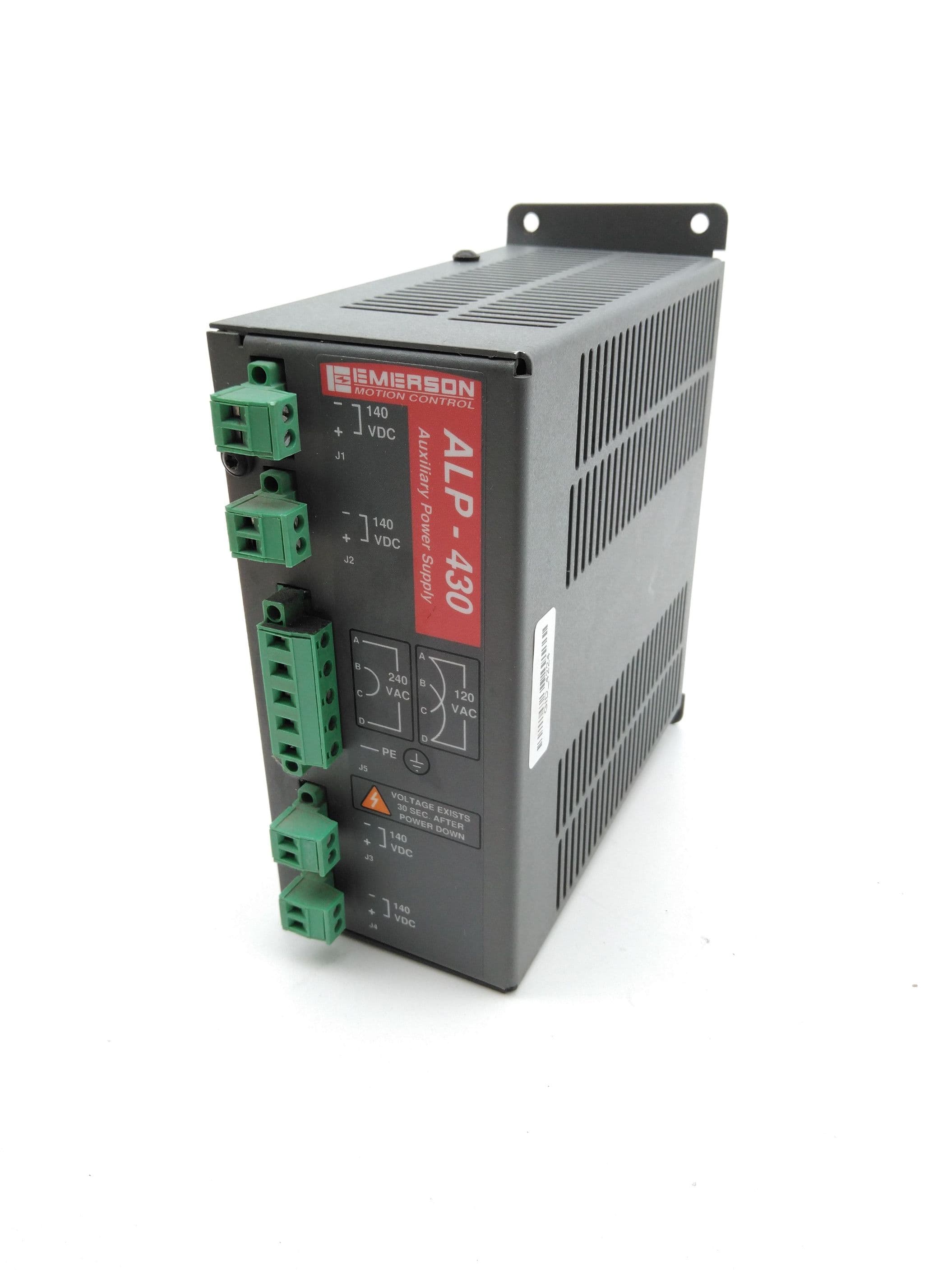 Emerson Motion Control ALP-430 Power Supply 140VDC, 170mA, Rev A1, PN 960508-02