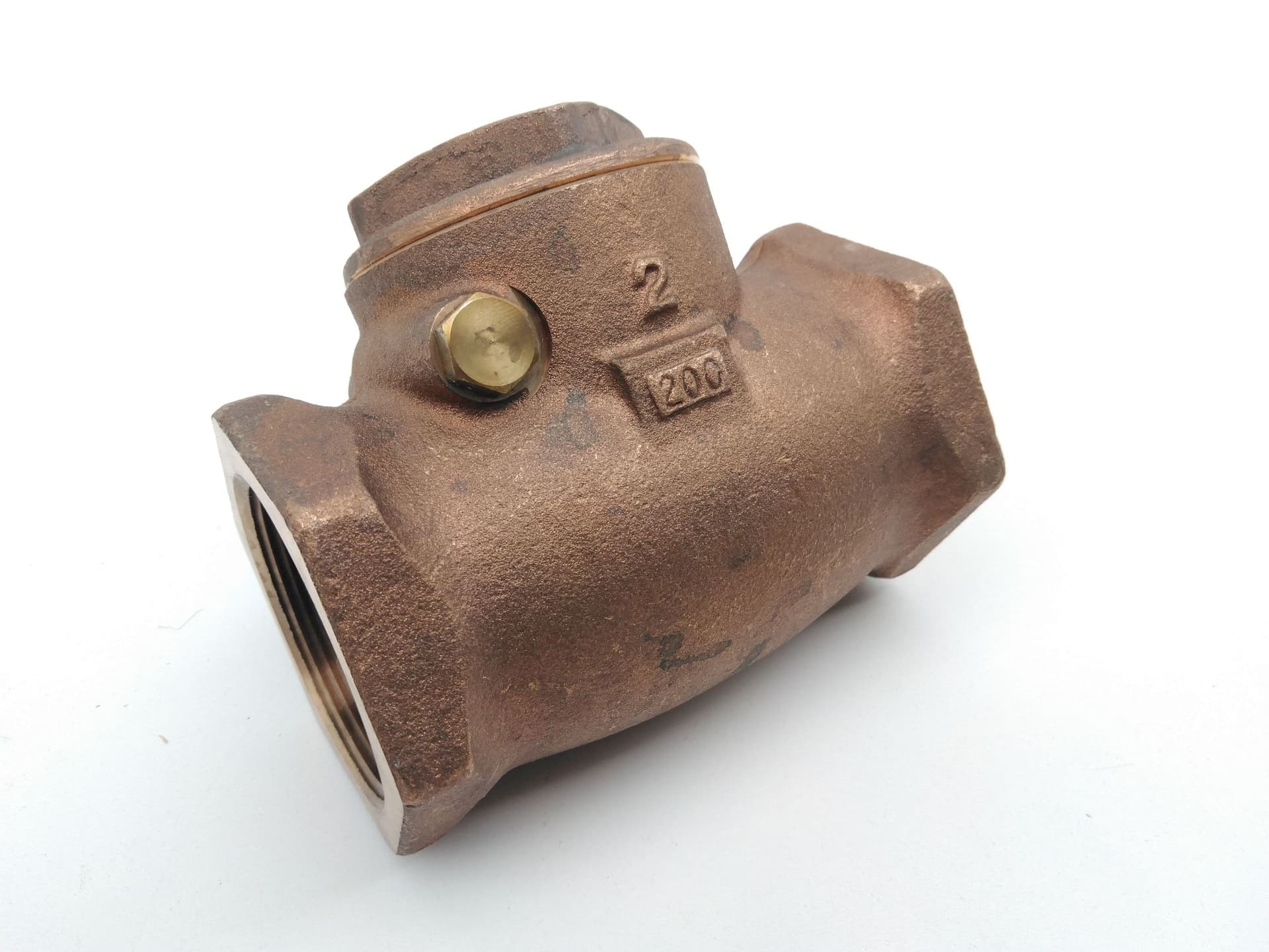 Milwaukee 509 Check Valve, Bronze, 2"FNPT, 125SWP, 200WOG