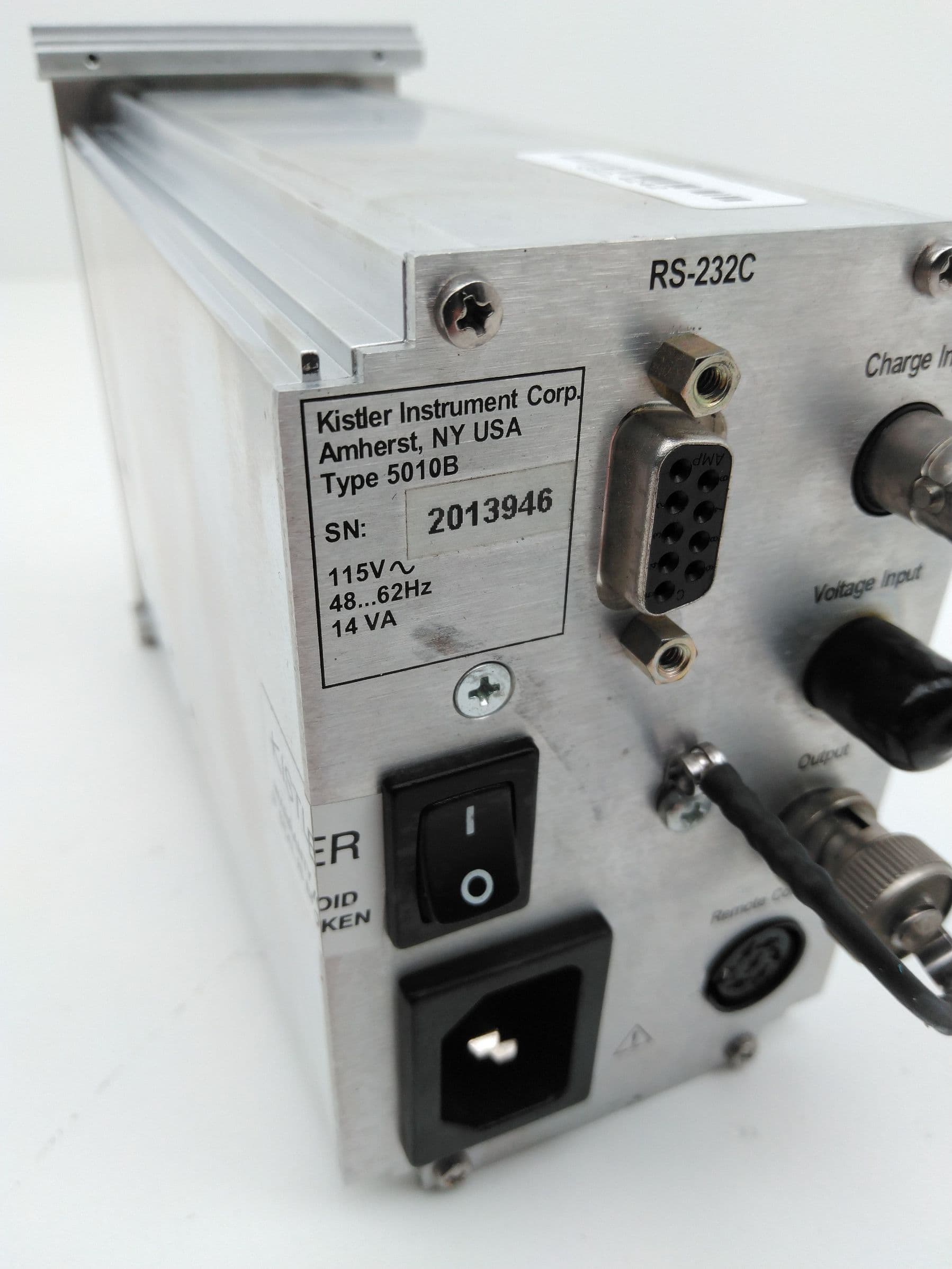 Kistler 5010 Dual Mode Amplifier, Digital Display, RS-232, 115VAC