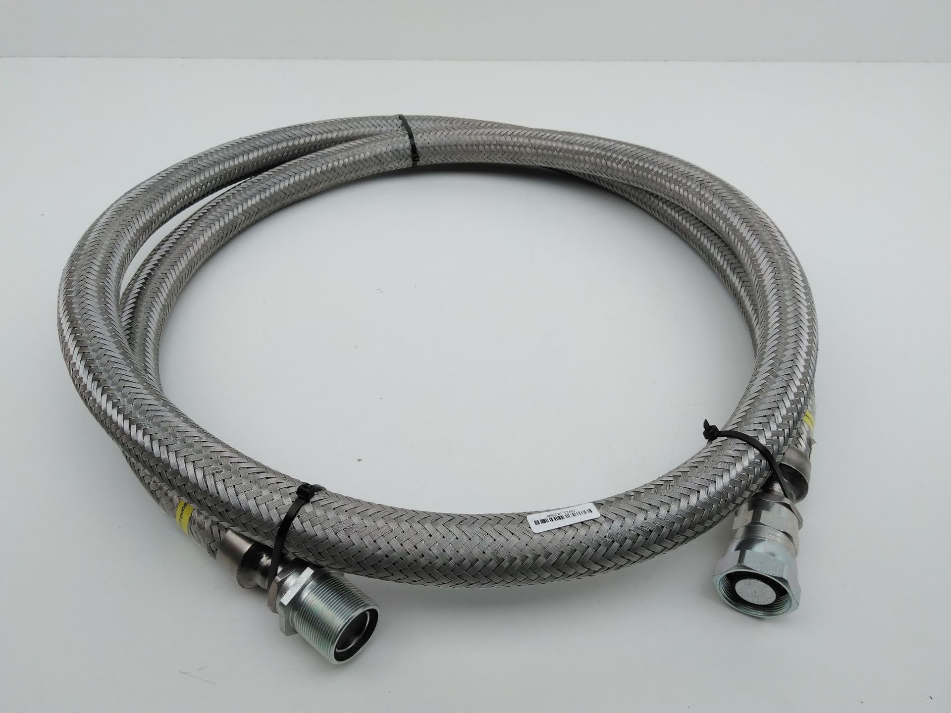 Unknown 3/4" Female x 3/4" Male L.A.I.R 10' SS Braided Compressed Helium Line