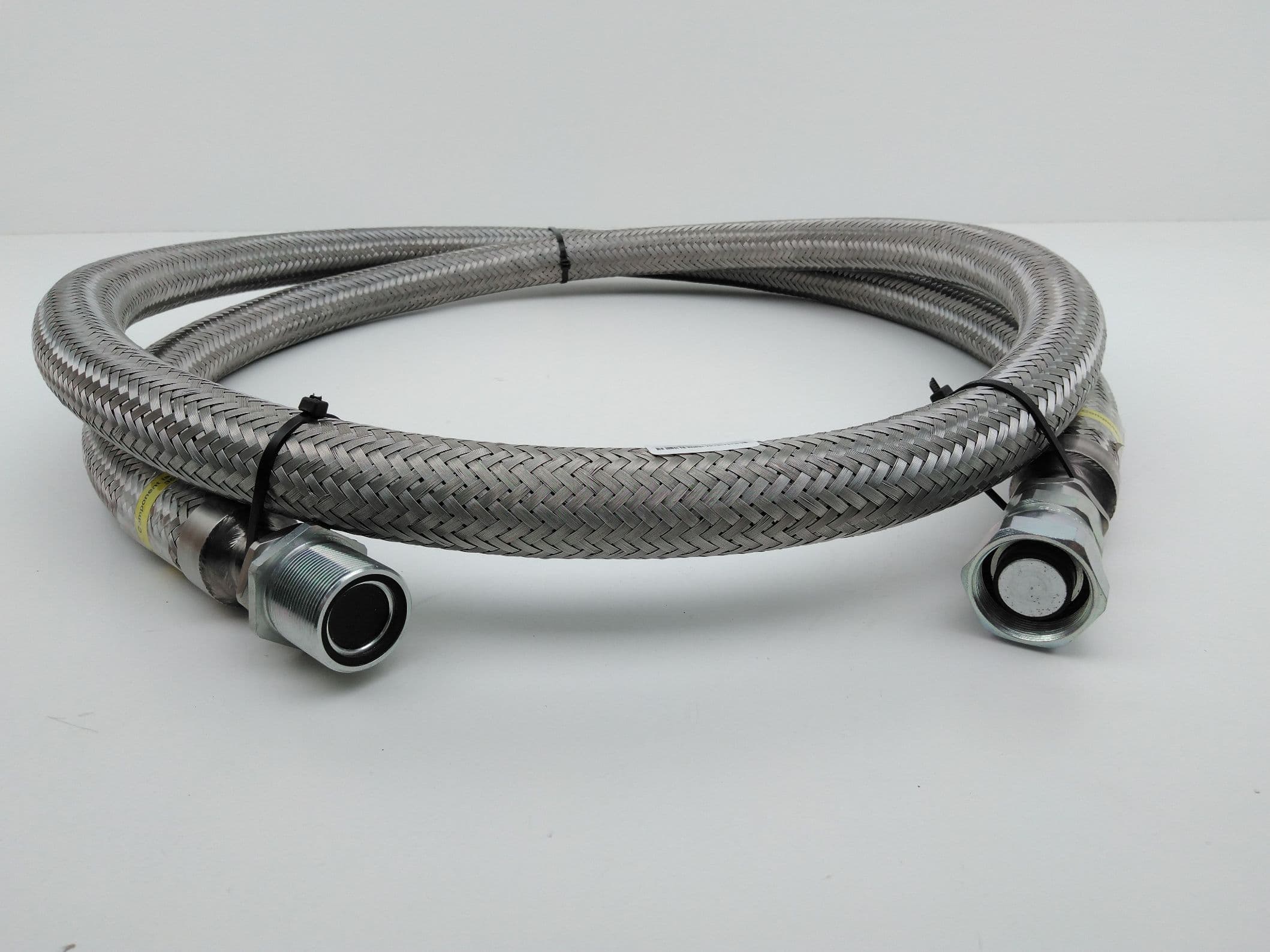 Unknown 3/4" Female x 3/4" Male L.A.I.R 10' SS Braided Compressed Helium Line