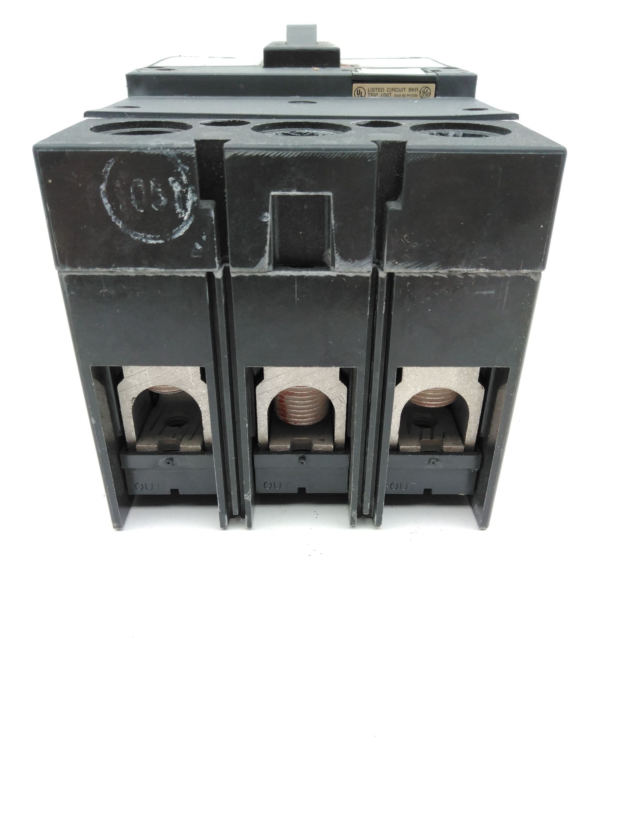 General Electric SFHA36AT0250 Circuit Breaker 3P 600VAC 250Amp w/ SRPF250A Plug