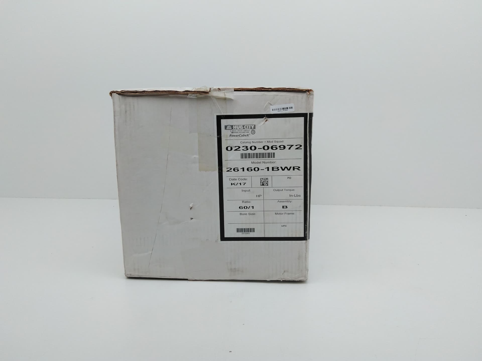 Hub City 0230-06972, 26160-1BWR Single Reduction Worm Gear Drive