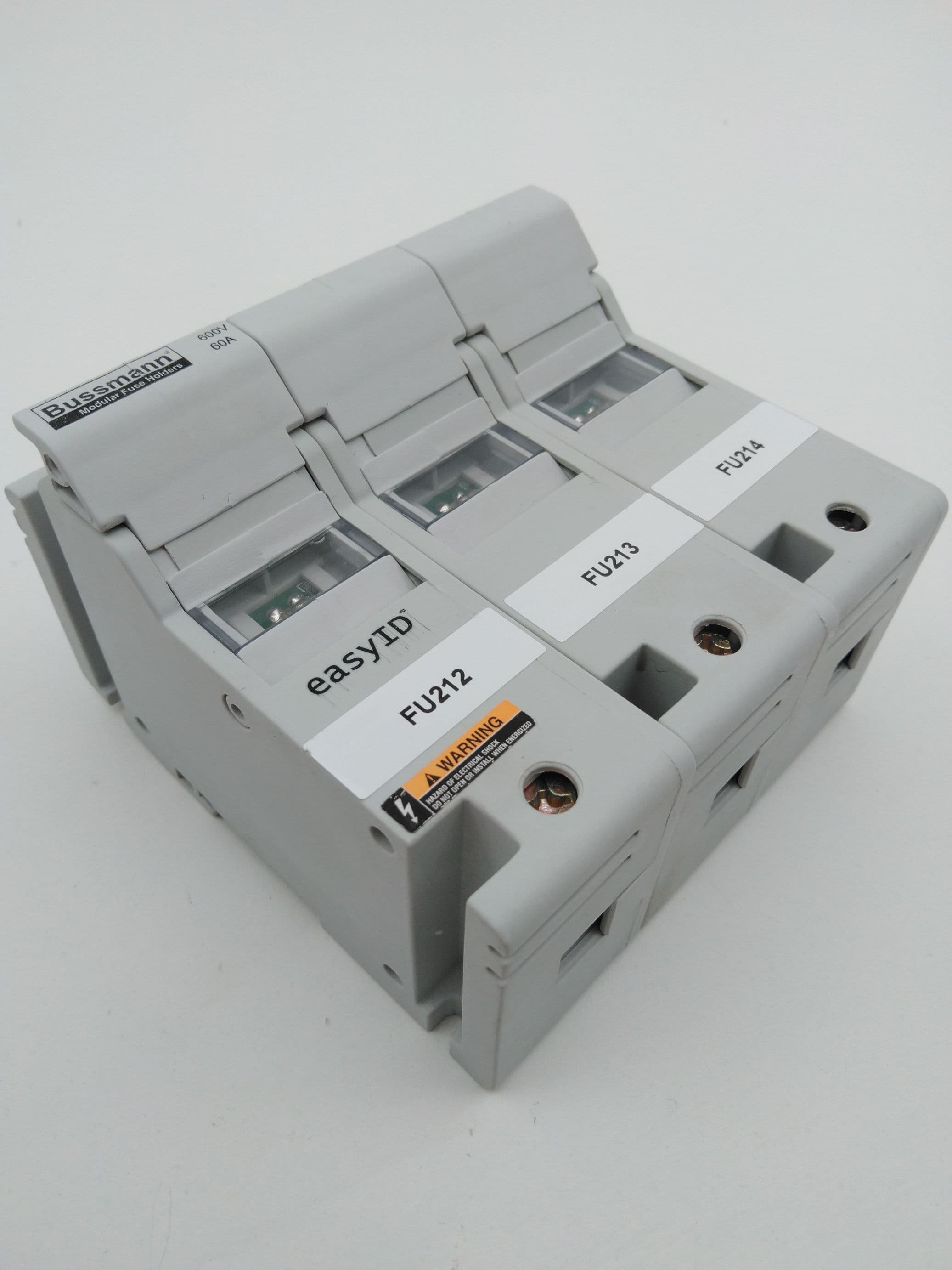 Bussmann CH60J3I Fuse Holder, 60A, 3Pole, 600VAC
