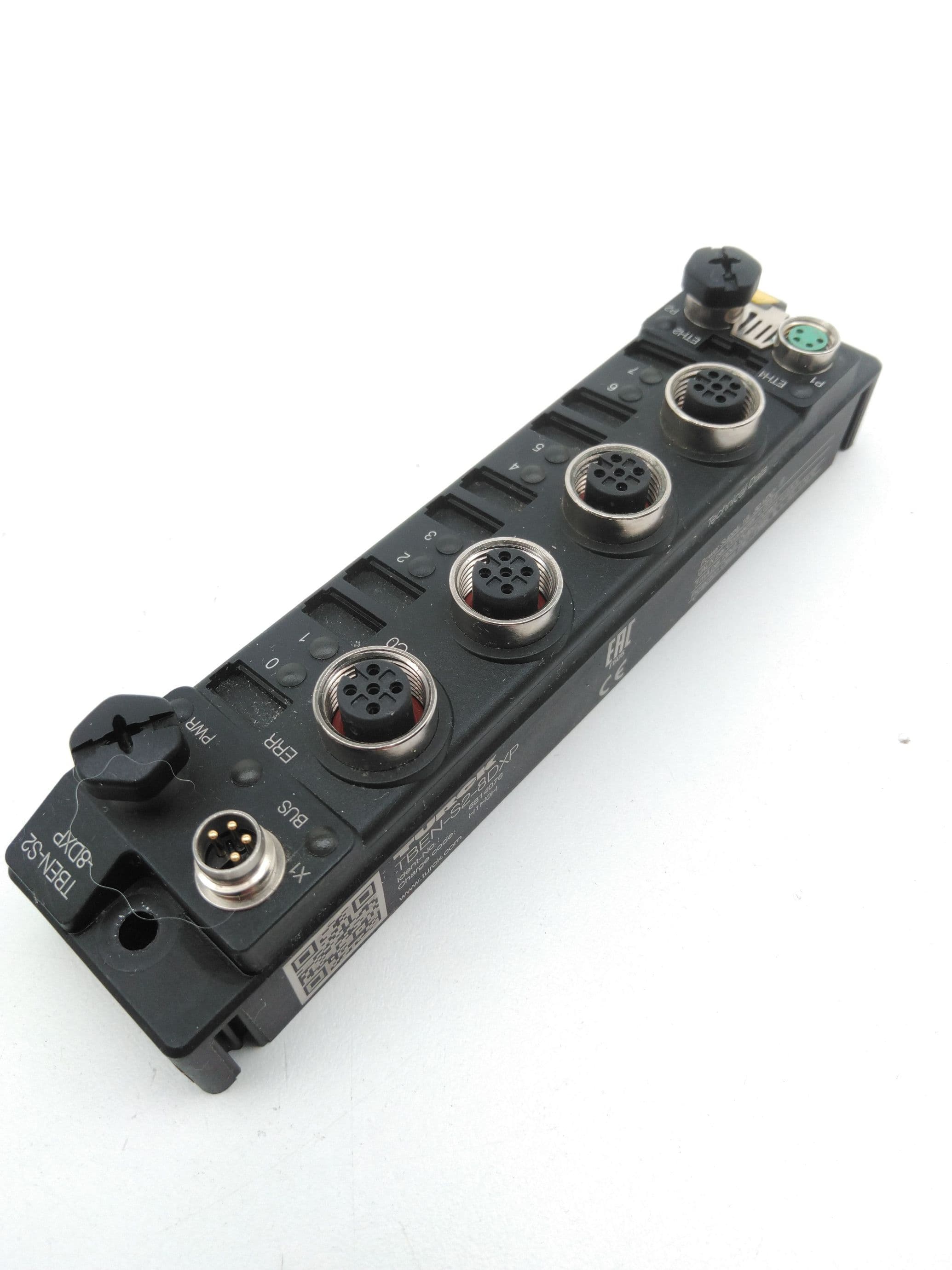 TURCK TBEN-S2-8DXP Multiprotocol Remote I/O Module 8 Channel, 18-30VDC, 6814076
