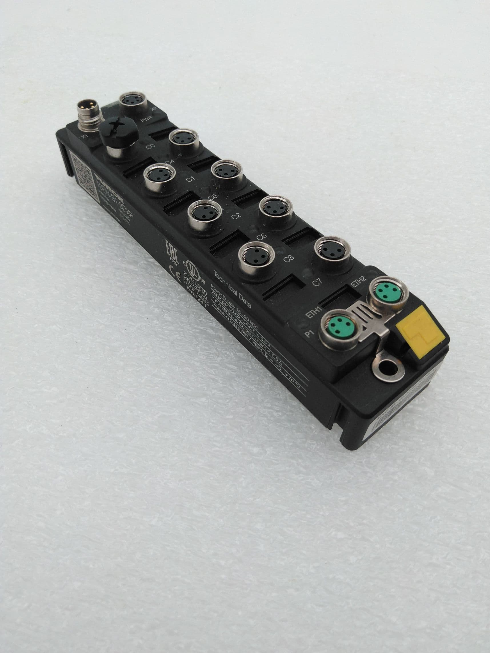 TURCK TBEN-S1-8DXP Multiprotocol Remote I/O Module 8 Channel, 18-30VDC, 6814023