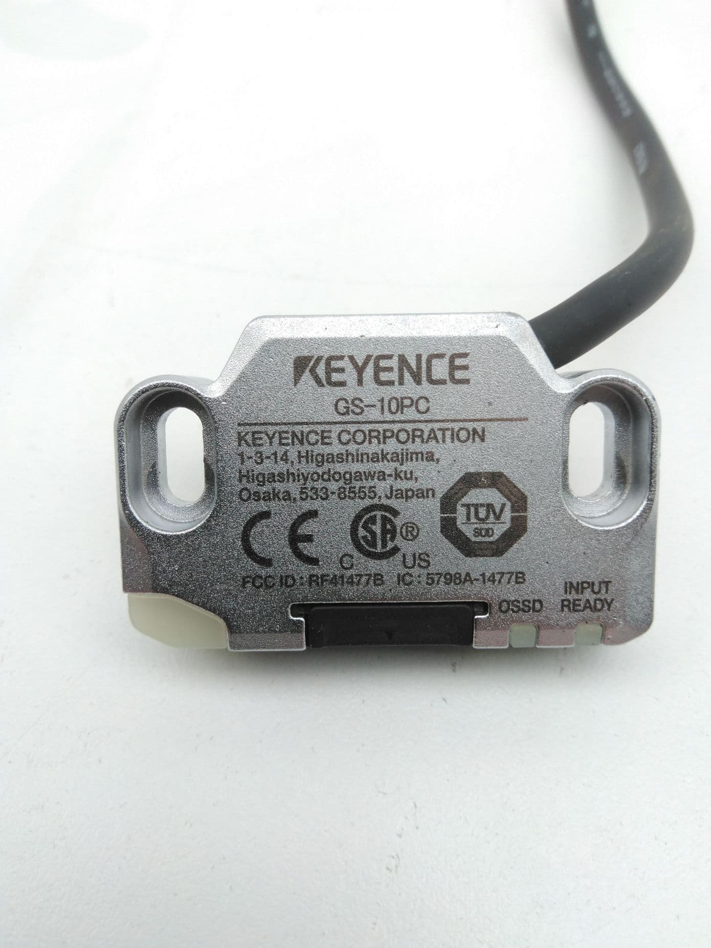 Keyence GS-10PC Safety Switch Non-contact Simple function PNP M12 Connector