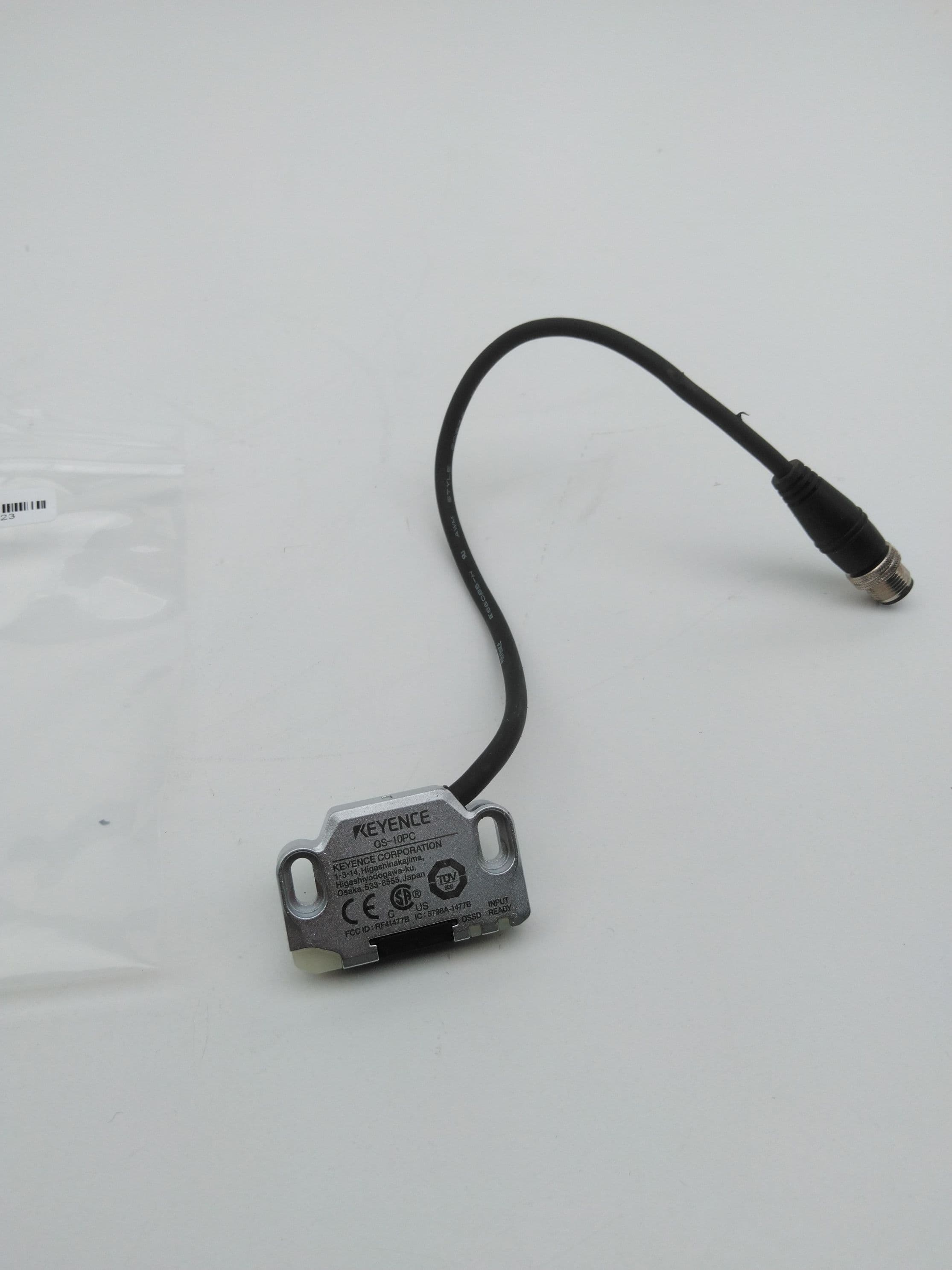 Keyence GS-10PC Safety Switch Non-contact Simple function PNP M12 Connector