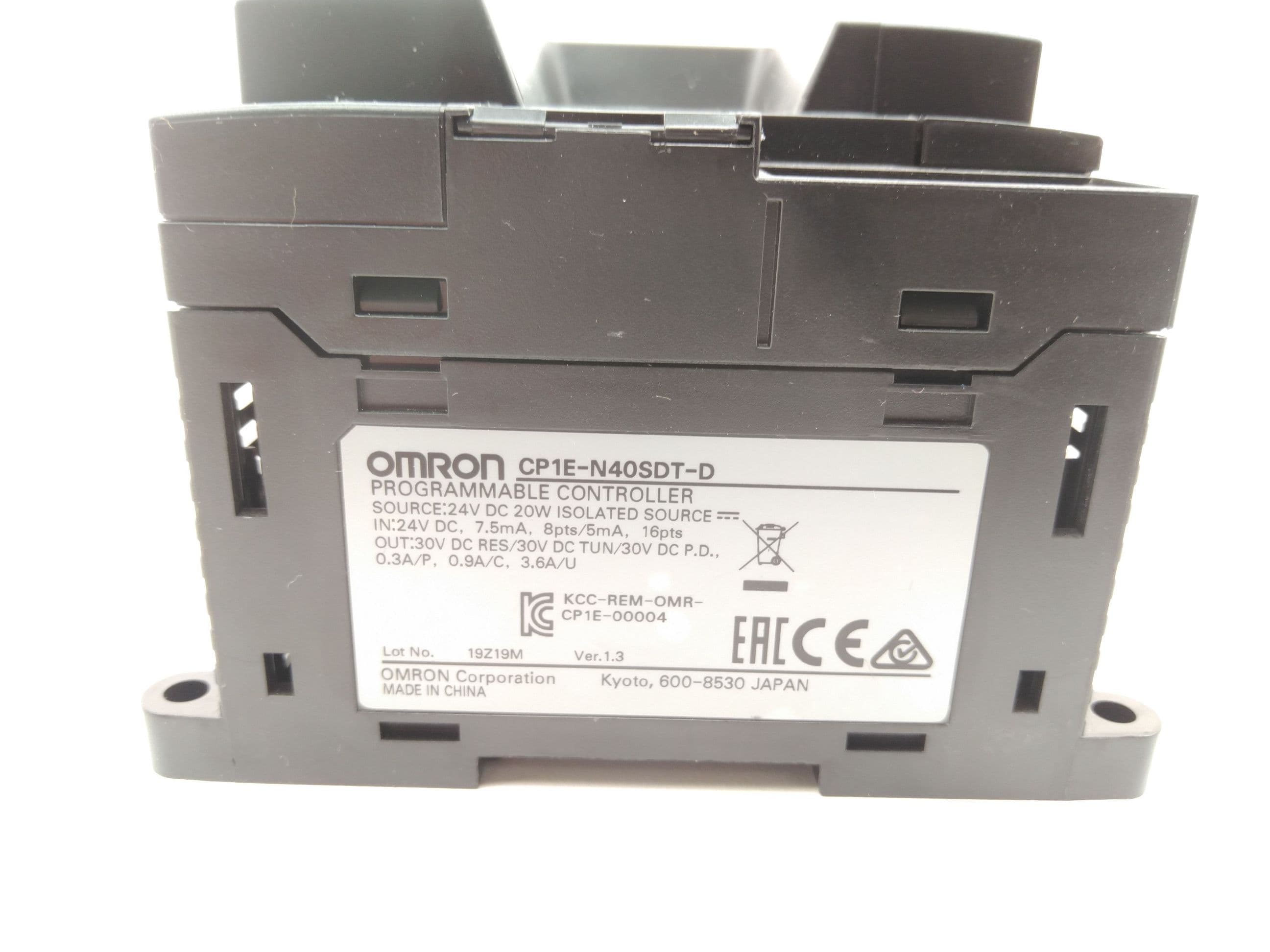 Omron CP1E-N40SDT-D Programmable Logic Controller, 24 Input, 16 Output, 24VDC