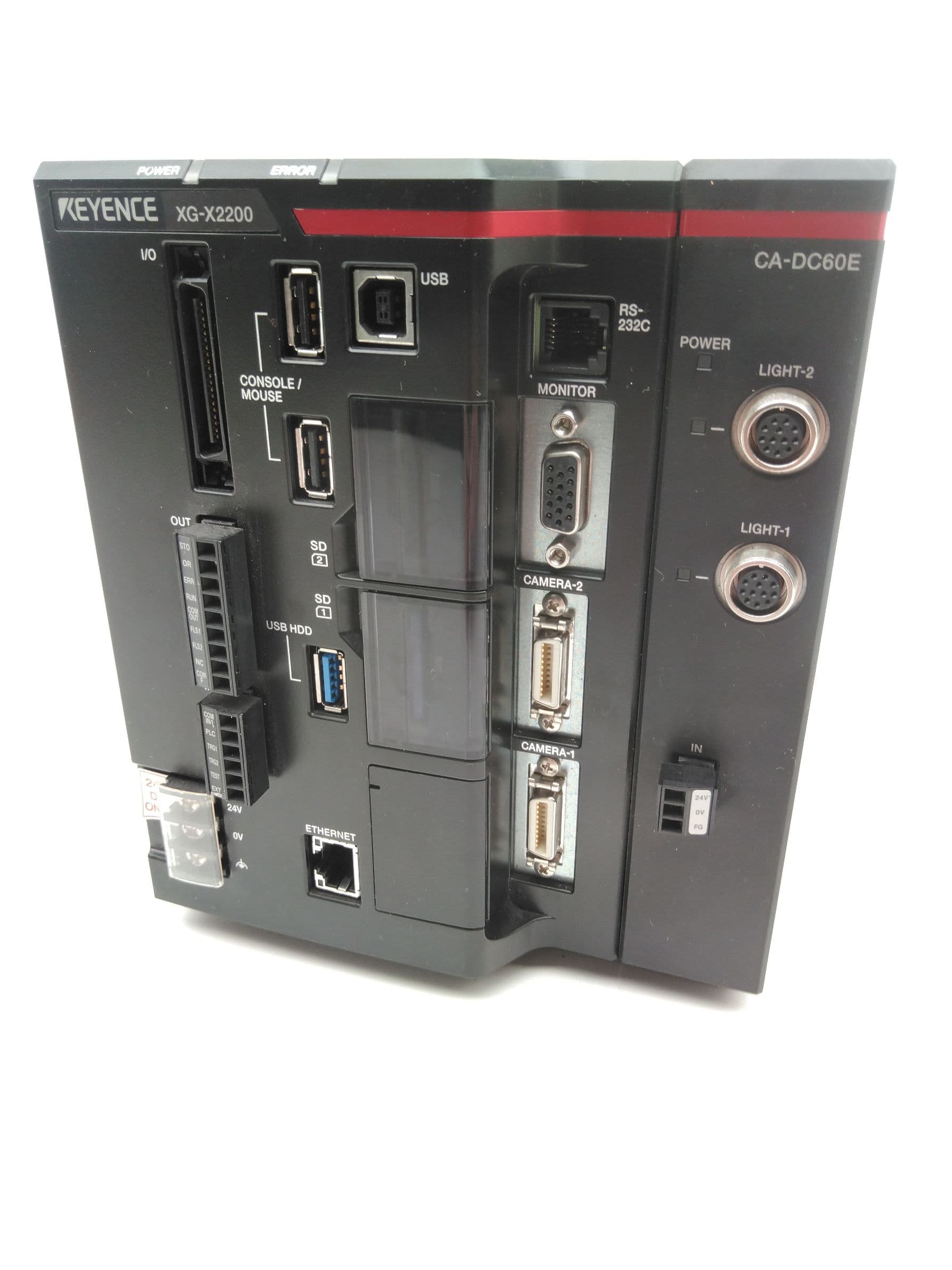 Keyence XG-X2200 High-Performance Vision Controller CA-DC60E LED Expansion Unit