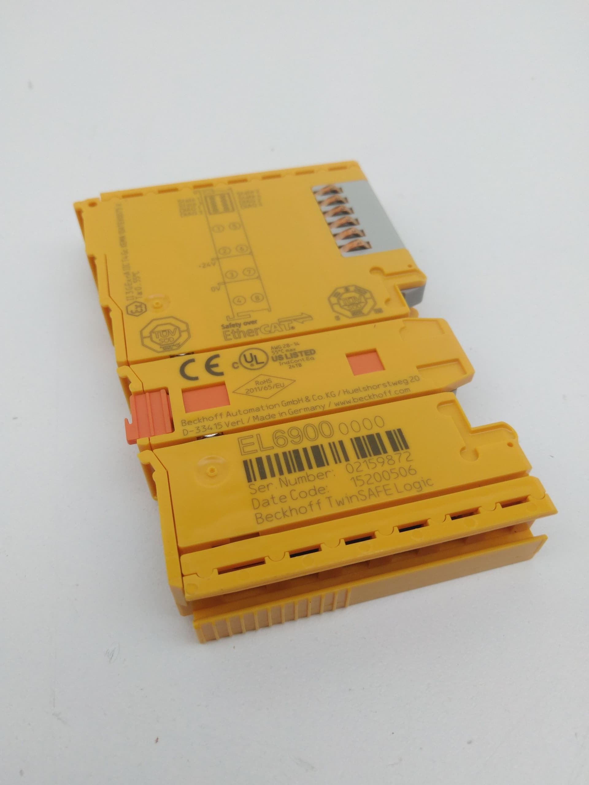 Beckhoff EL6900 Communication Interface Module, EtherCAT, TwinSAFE Logic