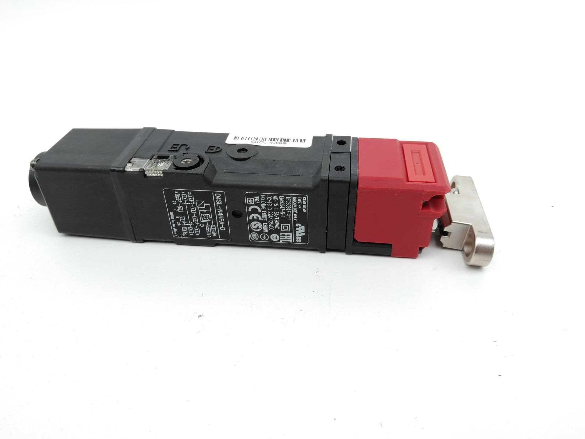 Omron D4SL-N4HFA-D Guard Lock Safety Door Switch, D4SL-N, 3NC + 2NC, 24VDC